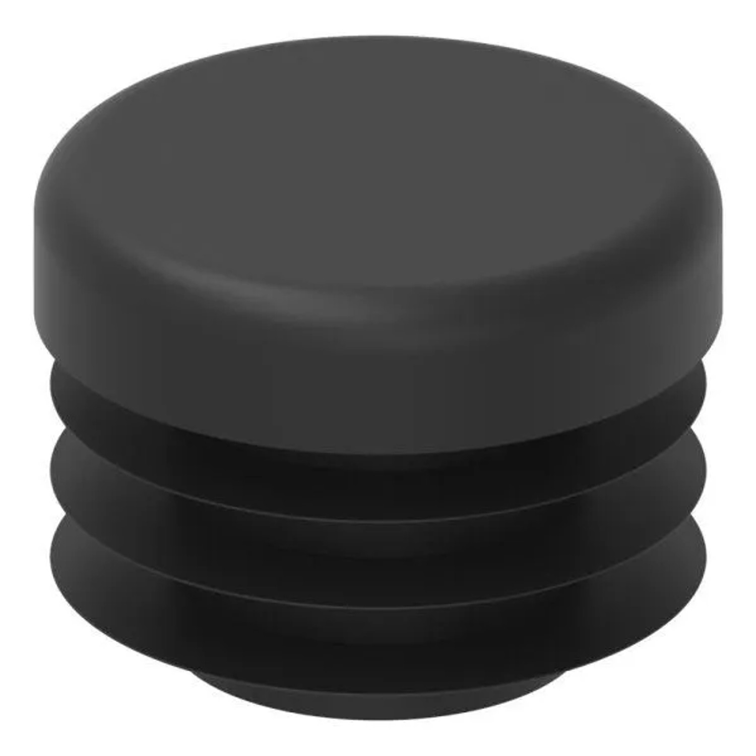 FeNau Einsteckkappe Kunststoff Für Rundrohr Ø 21,3 mm Schwarz