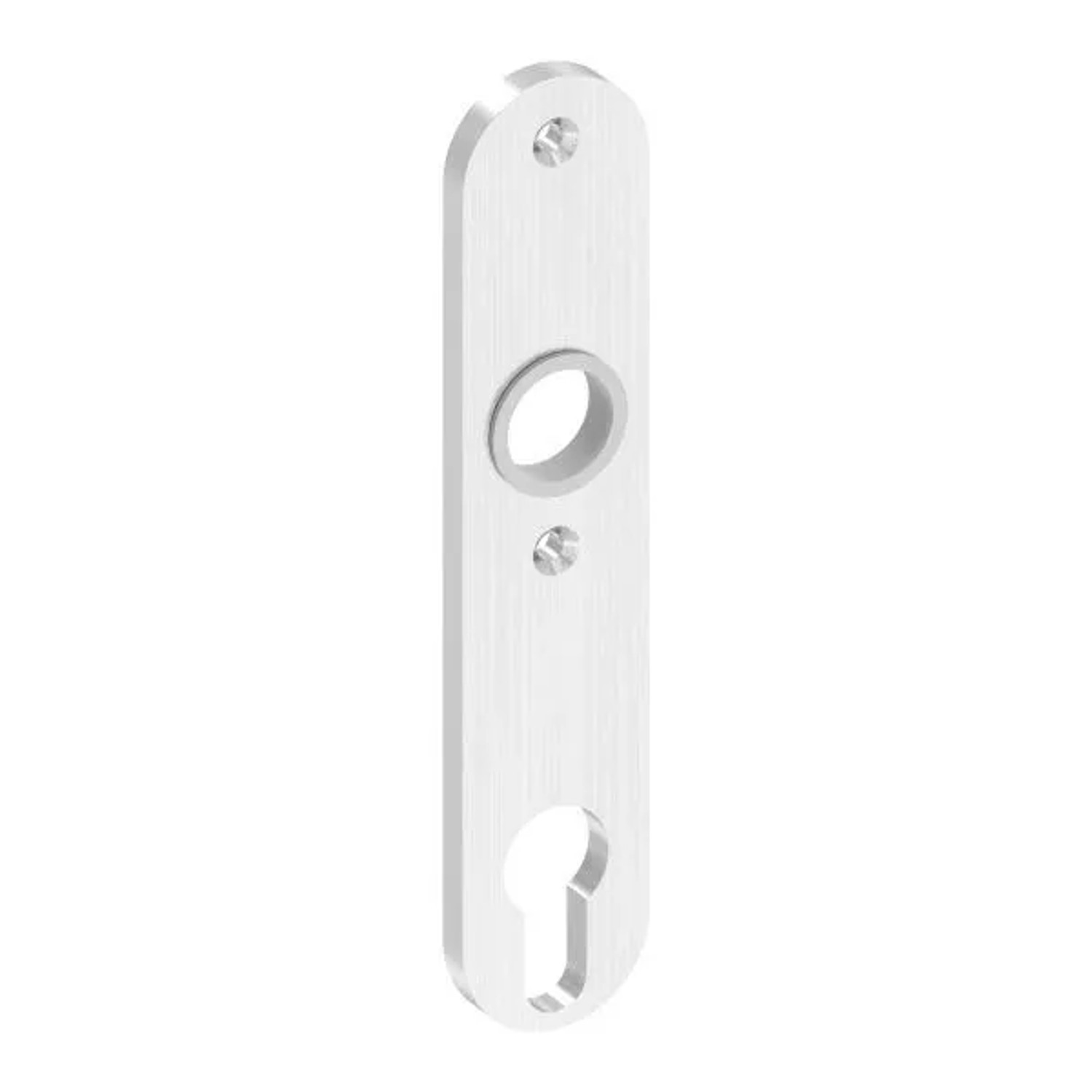 FeNau Langschild 32x156x6 mm V2A Für Schlosskästen Mit Stiftlochung