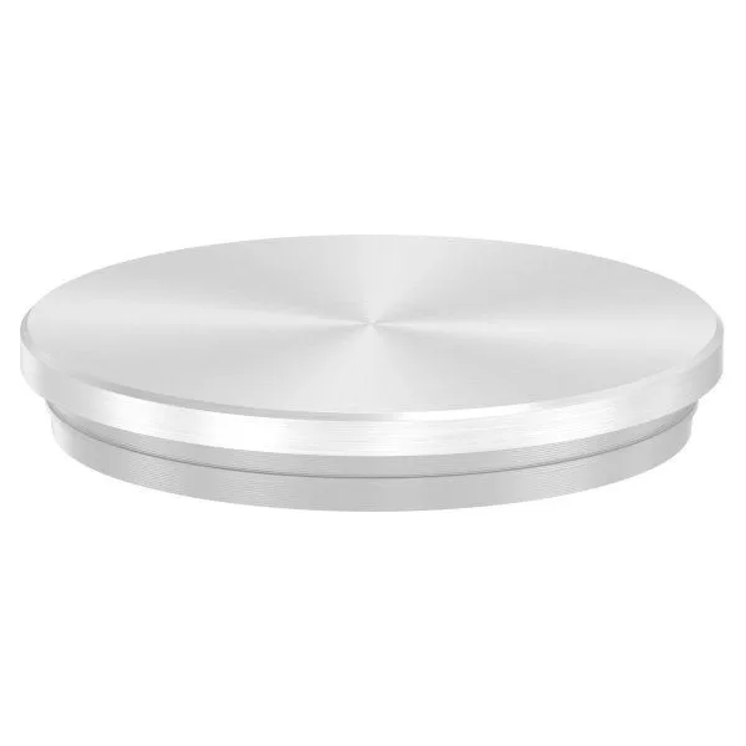 FeNau Rohrabschlussstopfen Edelstahl V2A Für Rohr Ø 48,3 mm X 2,0 mm Flach Zum Einschlagen