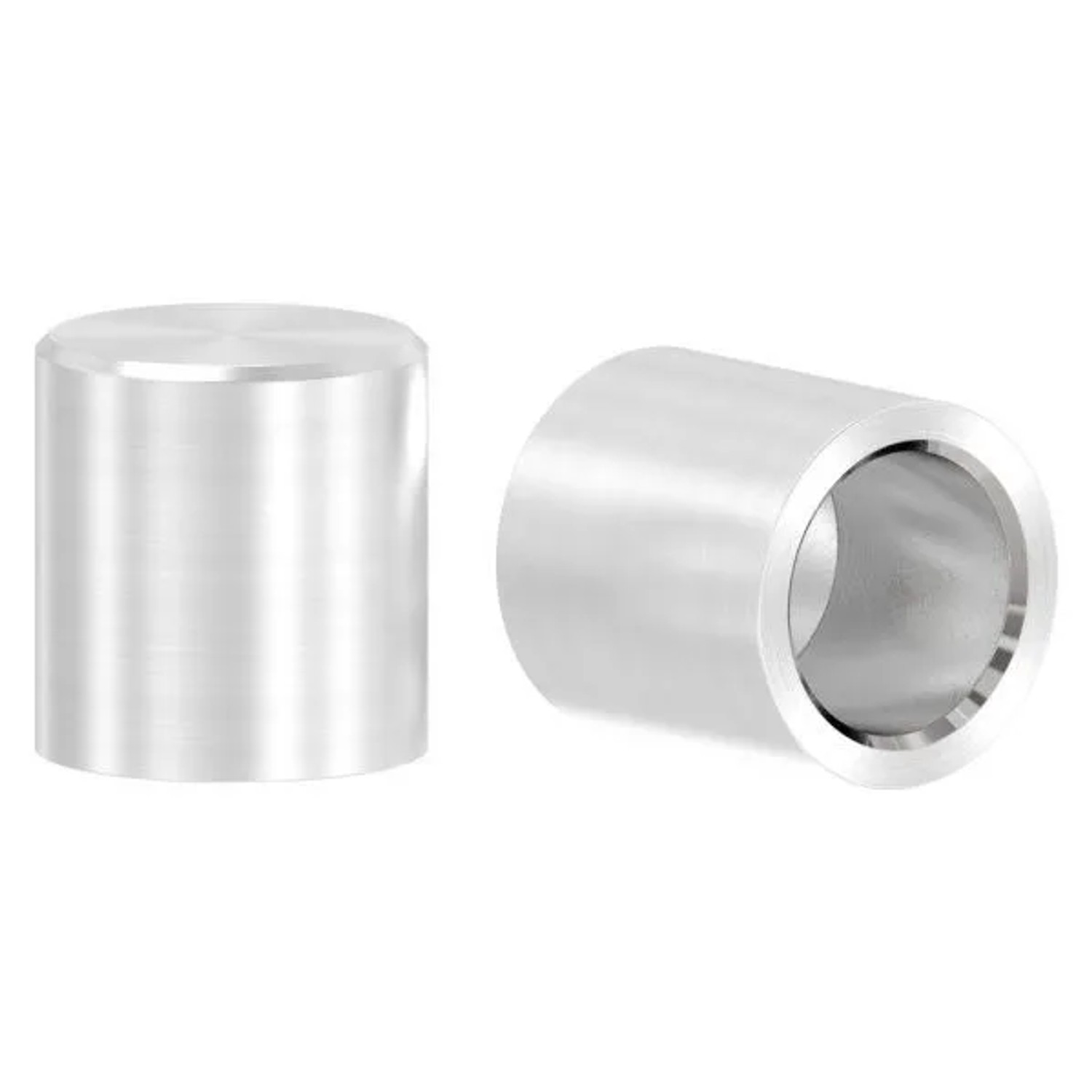 FeNau Endkappe Edelstahl V2A Für Ø 10 mm Rundmaterial Flach Zum Kleben