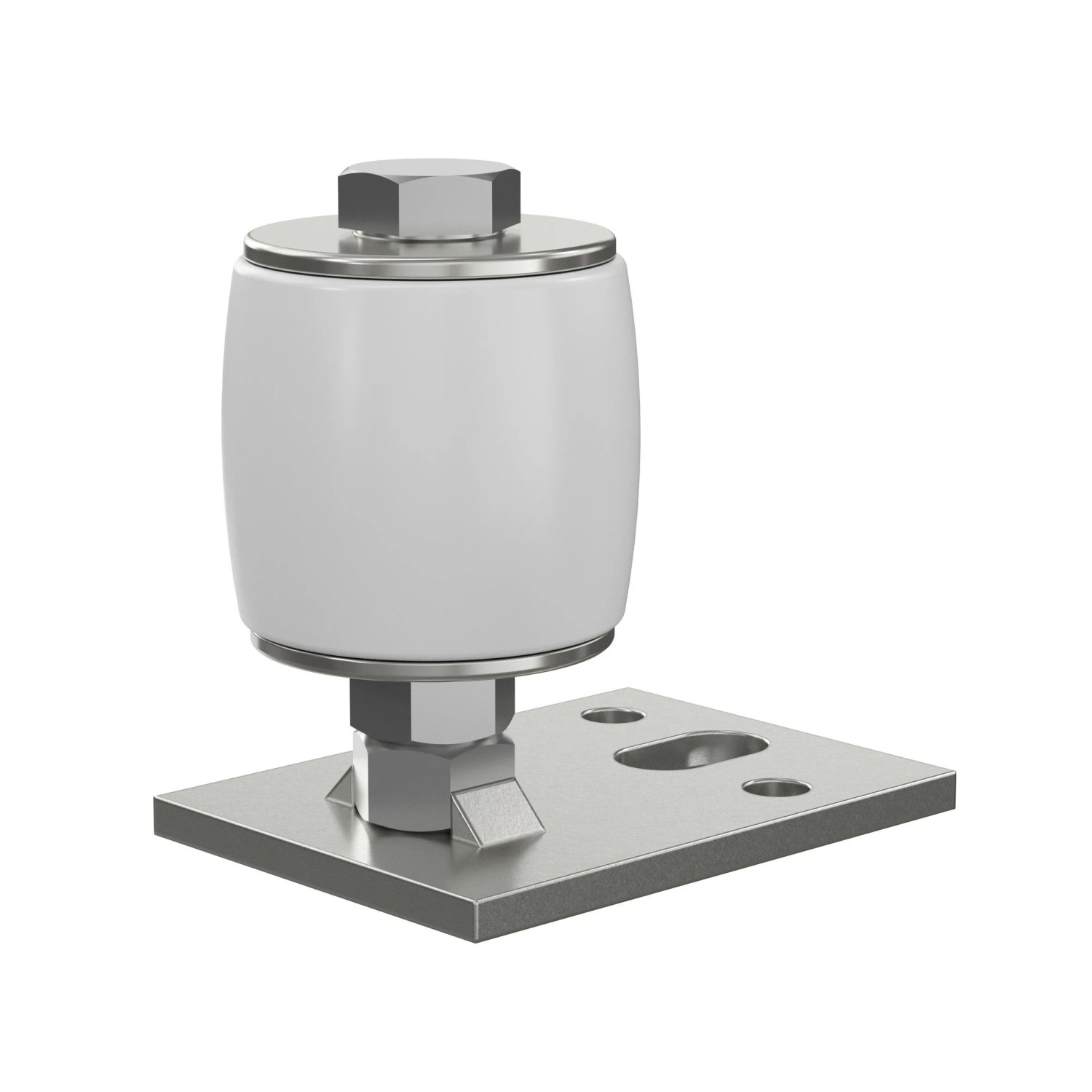 FeNau Außenführungsrolle Schiebetor MEA Verzinkt Ø 50 mm 10336650