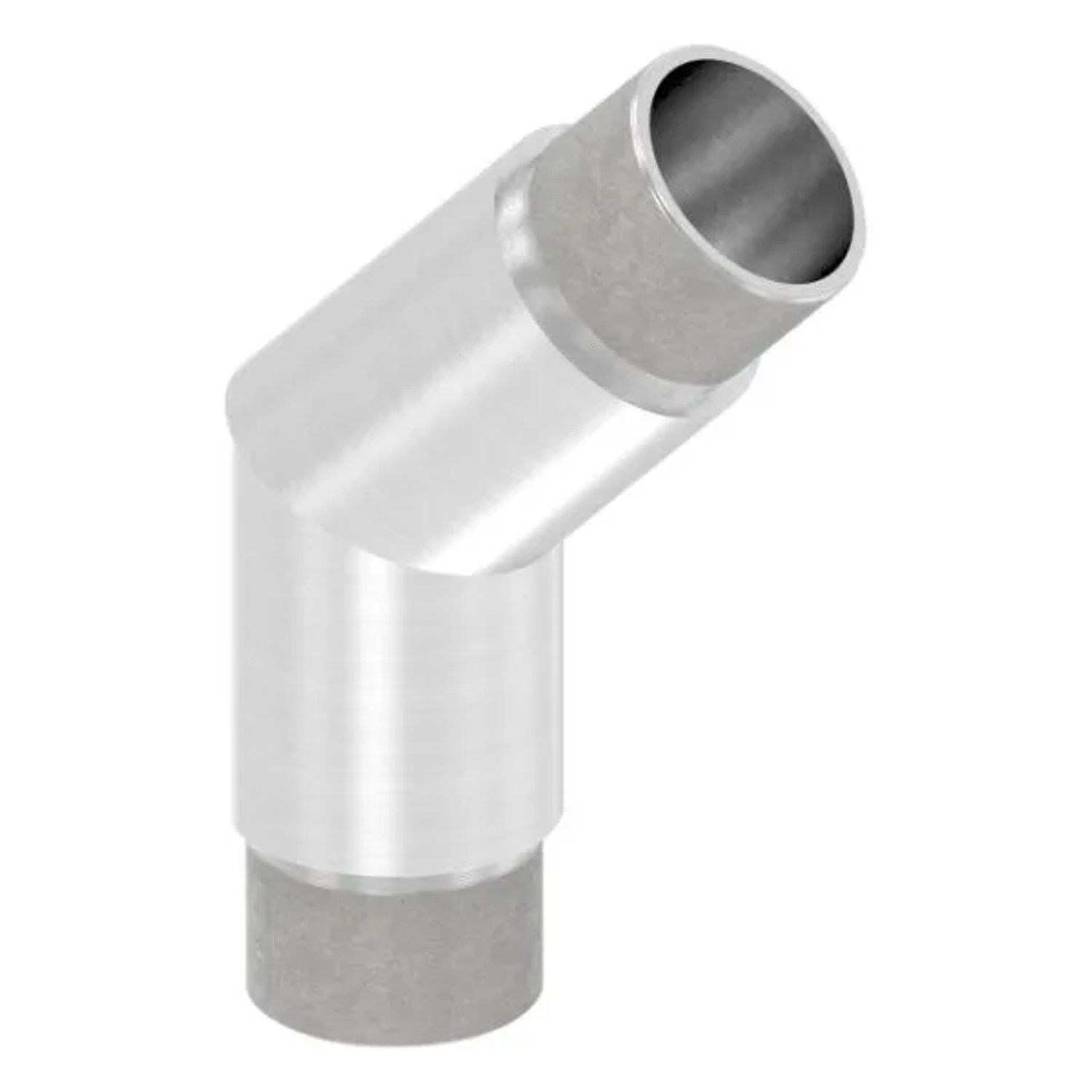 FeNau Eckbogen V2A Für Rohr Ø 33,7 X 2,0 mm 135 Grad Steckbar