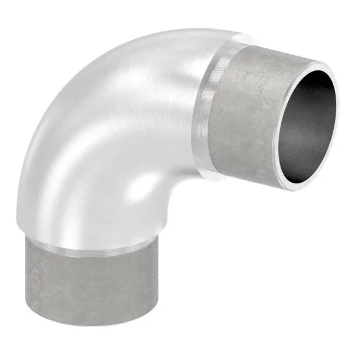 FeNau Rohrbogen 90 Grad V2A Für Rohr Ø 33,7 X 2,0 mm Zum Stecken