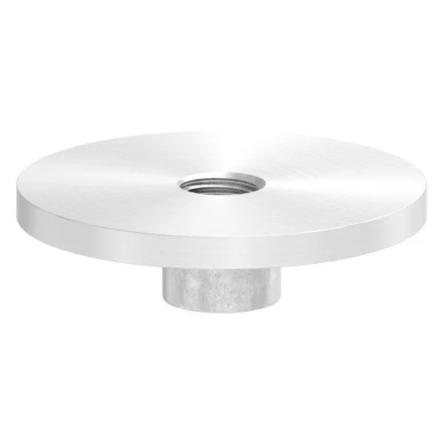 FeNau Platte Flach Mit M10 Für Rohr Ø 48,3 mm V2A