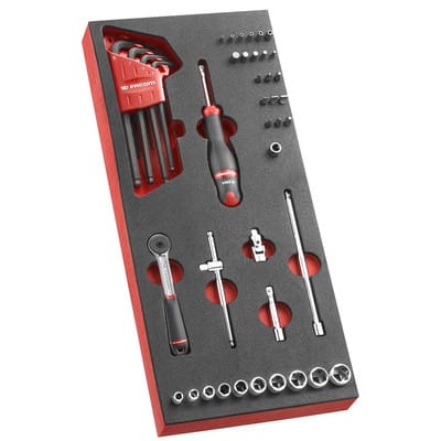 Modul Steckschlüssel 1/4" R.161B 46tl MODM.R161-36