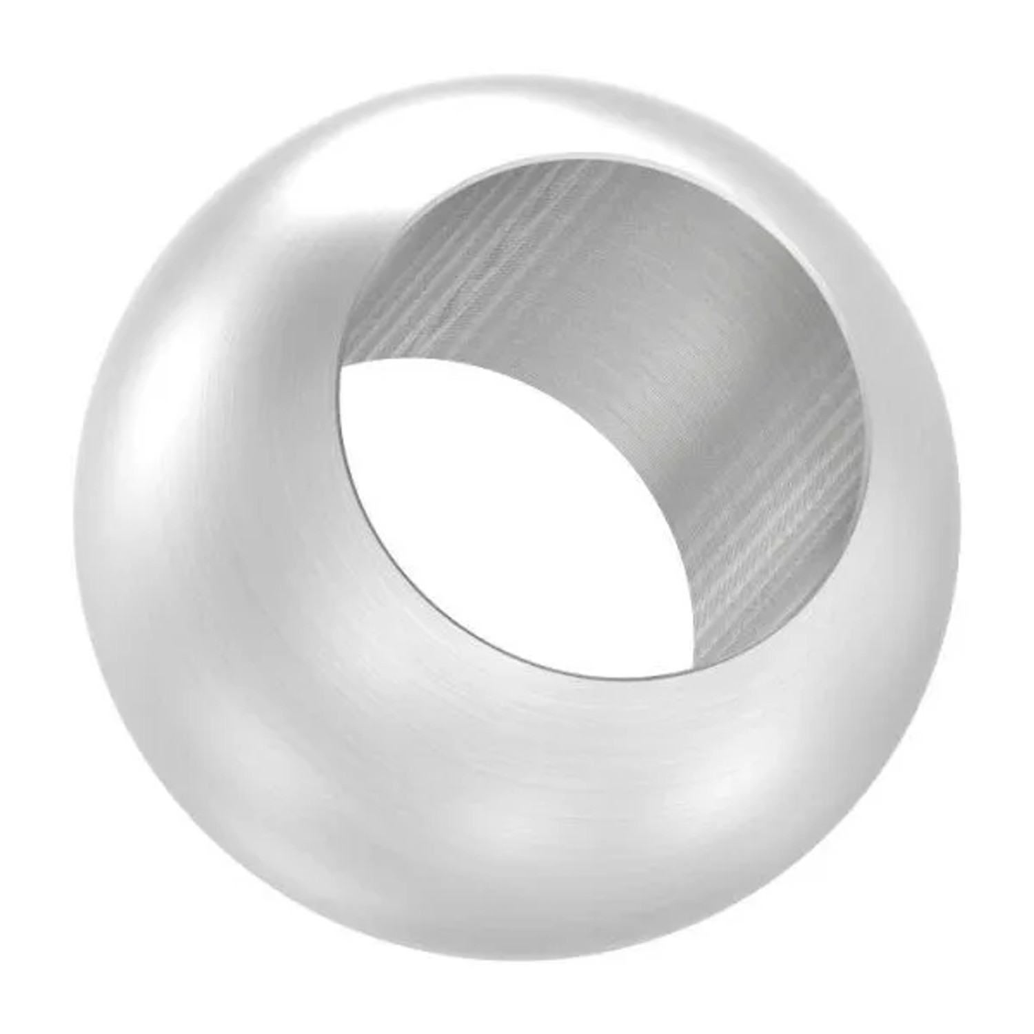 FeNau Vollkugel Edelstahl V2A Ø 20 mm Bohrung 12,2 mm Geschliffen