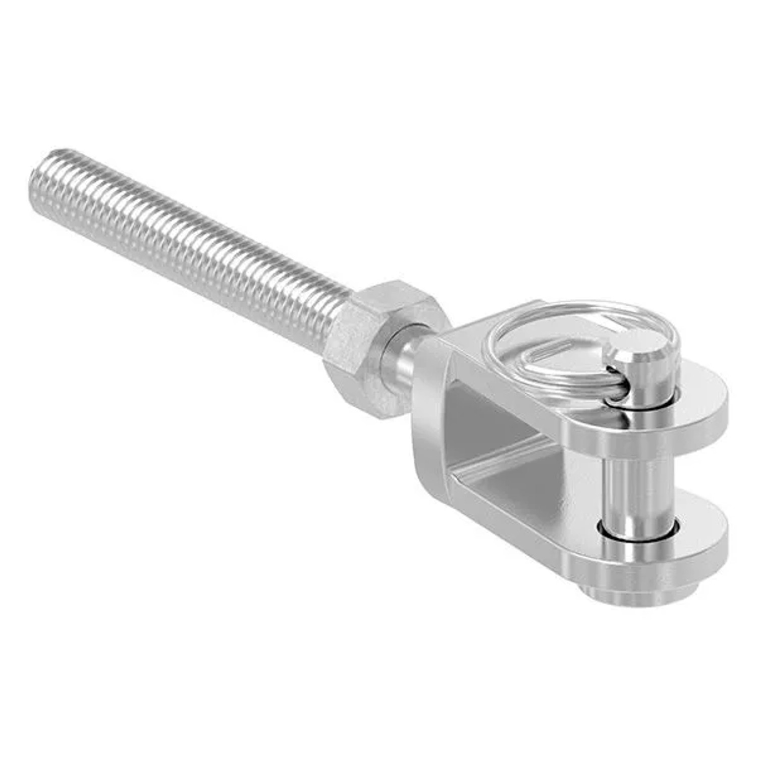 FeNau Gabelterminal Edelstahl V4A Außengewinde M5 Links