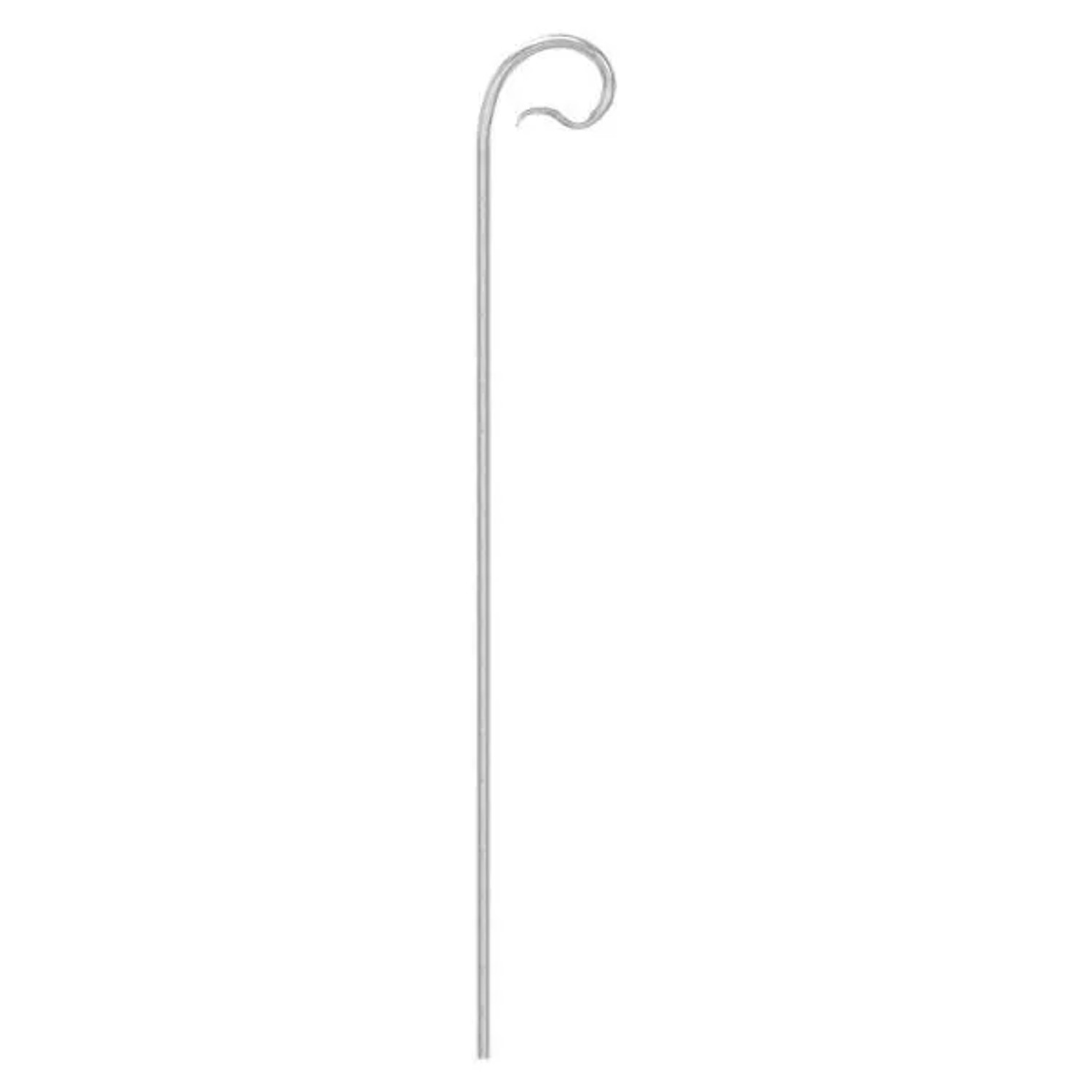 FeNau Zaunstab Stahl Roh Ø 12 mm L = 860 mm Oben Eingerollt