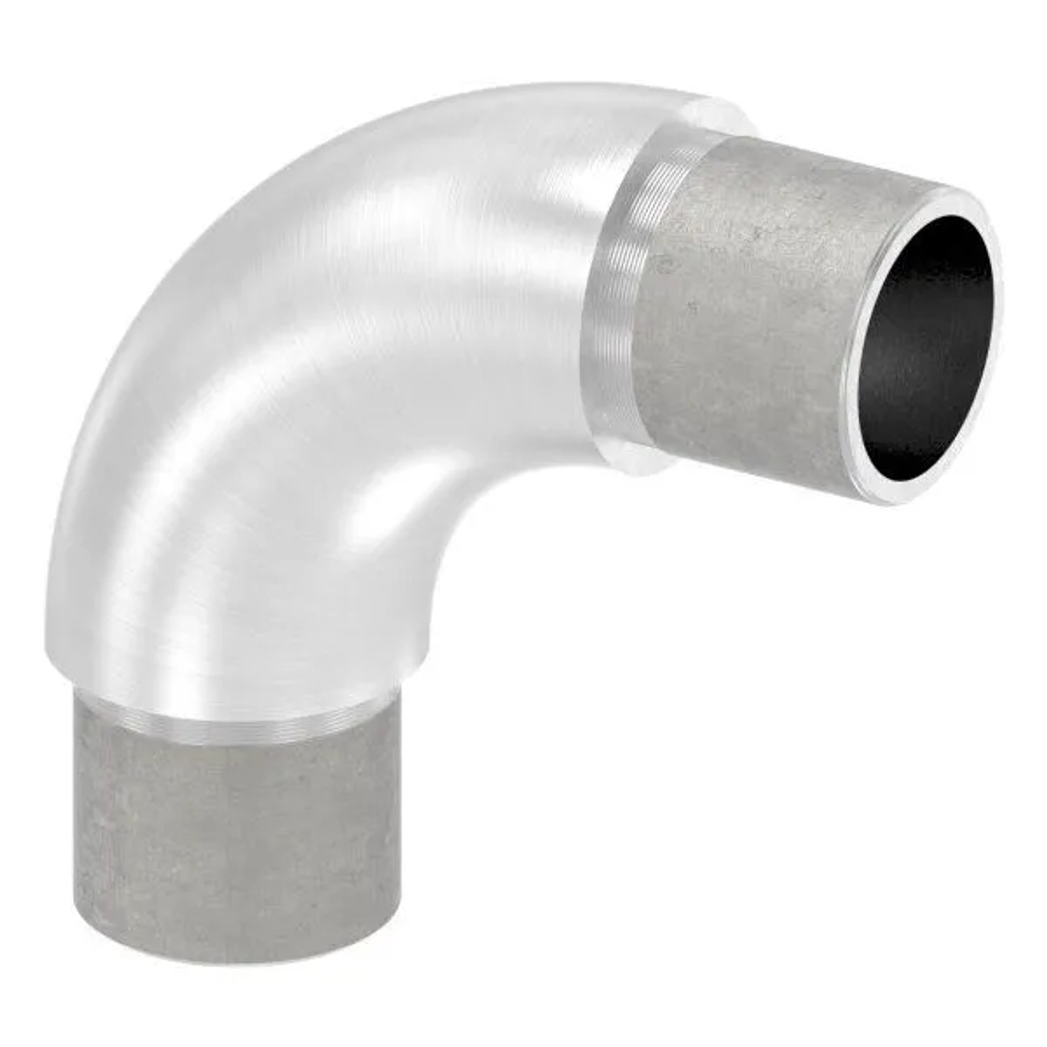 FeNau Rohrbogen V4A Ø 26,9x2,0 mm 90 Grad Zum Stecken