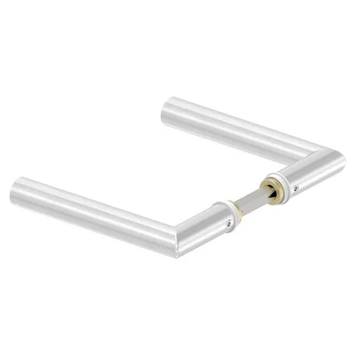 FeNau Türdrücker-Paar V2A Edelstahl Für Kastendicke 30-60 mm Mit 8 mm Vierkantstift