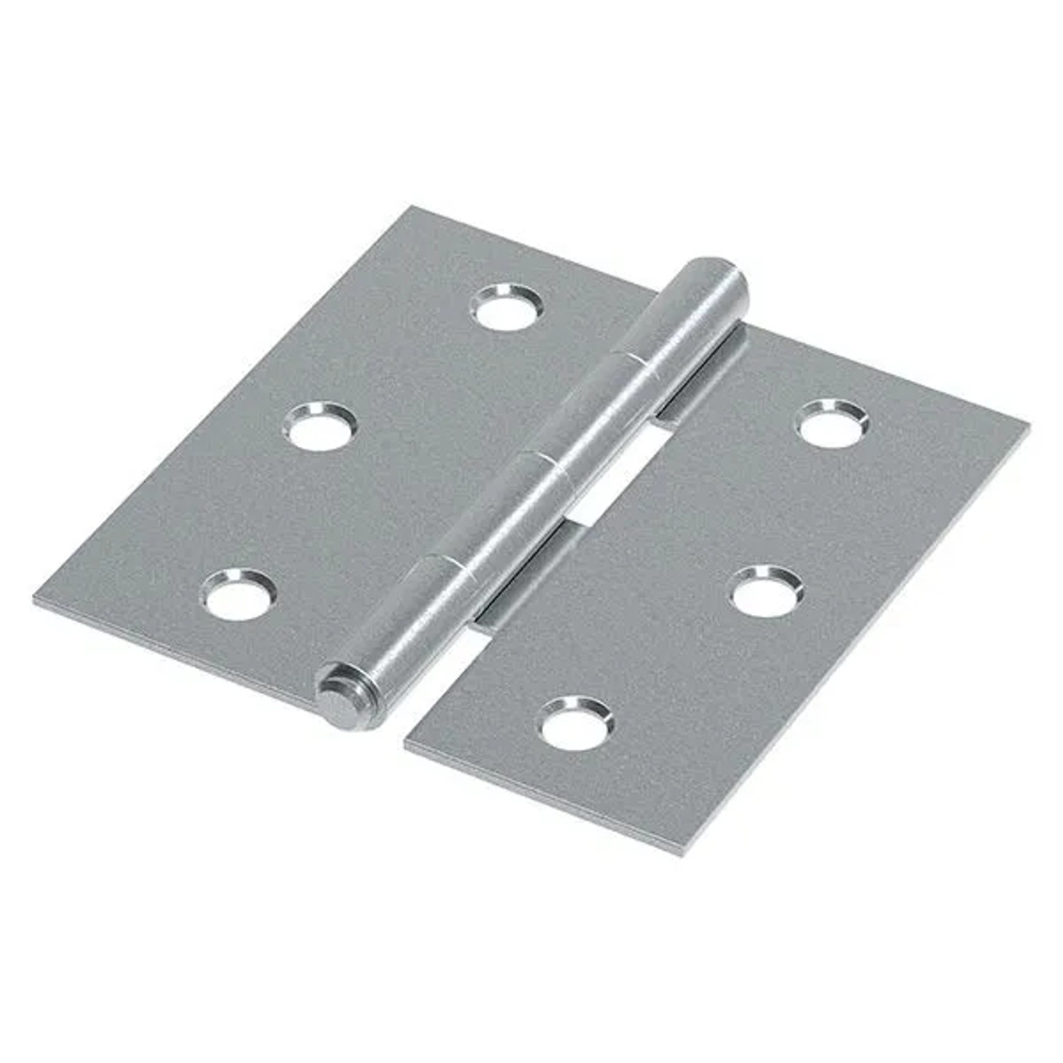 FeNau Scharnier Stahl Verzinkt 50x50 mm Mit Festem Zapfen