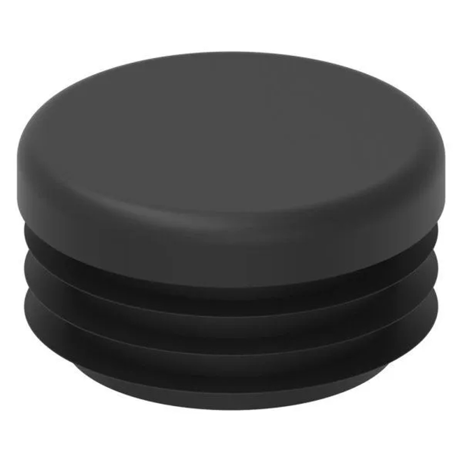 FeNau Einsteckkappe Kunststoff Für Rundrohr Ø 30,0 mm Wandstärke 1,0-2,0 mm Schwarz