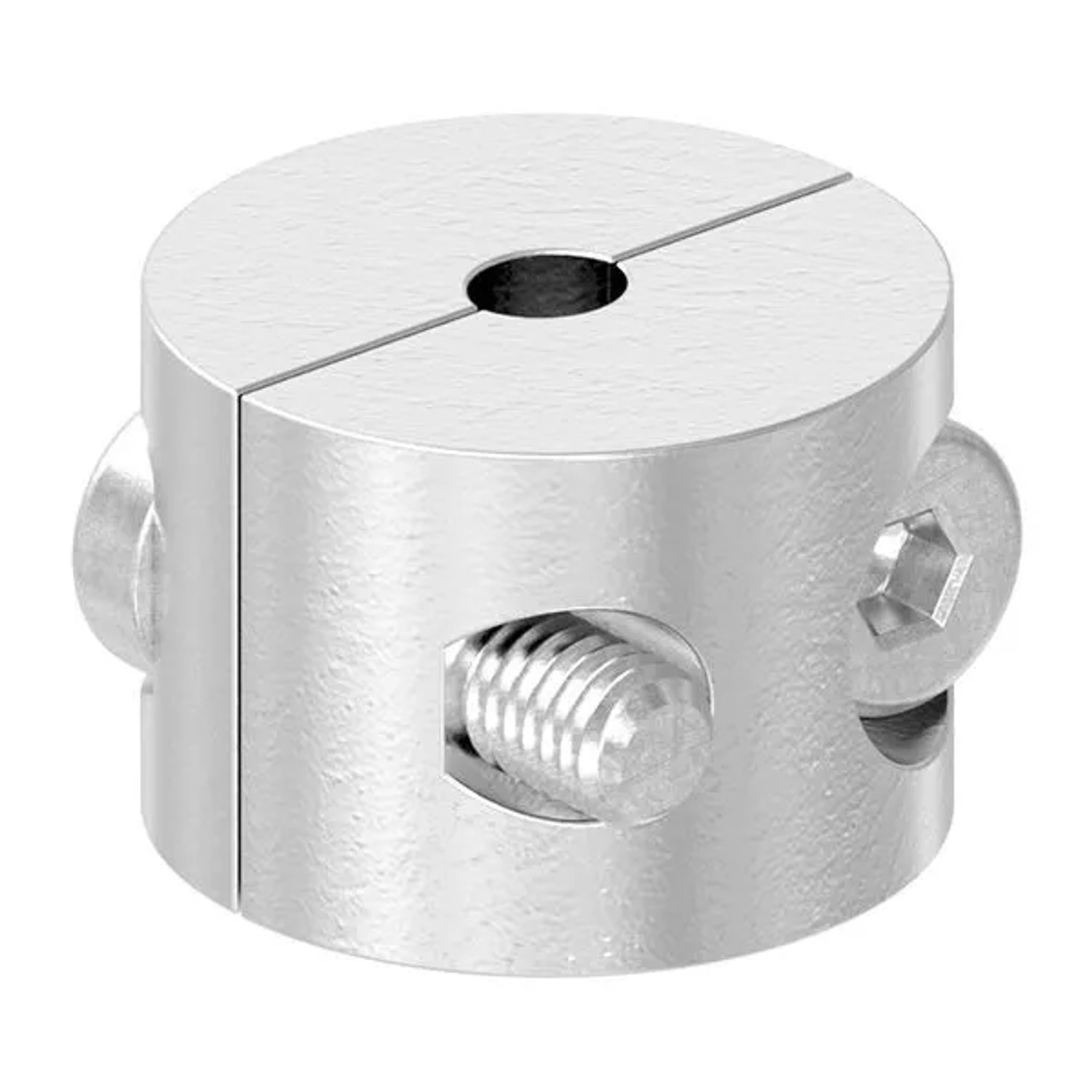 FeNau Rundklemme Edelstahl V4A Für Seil Ø 3 mm 2-Teilig