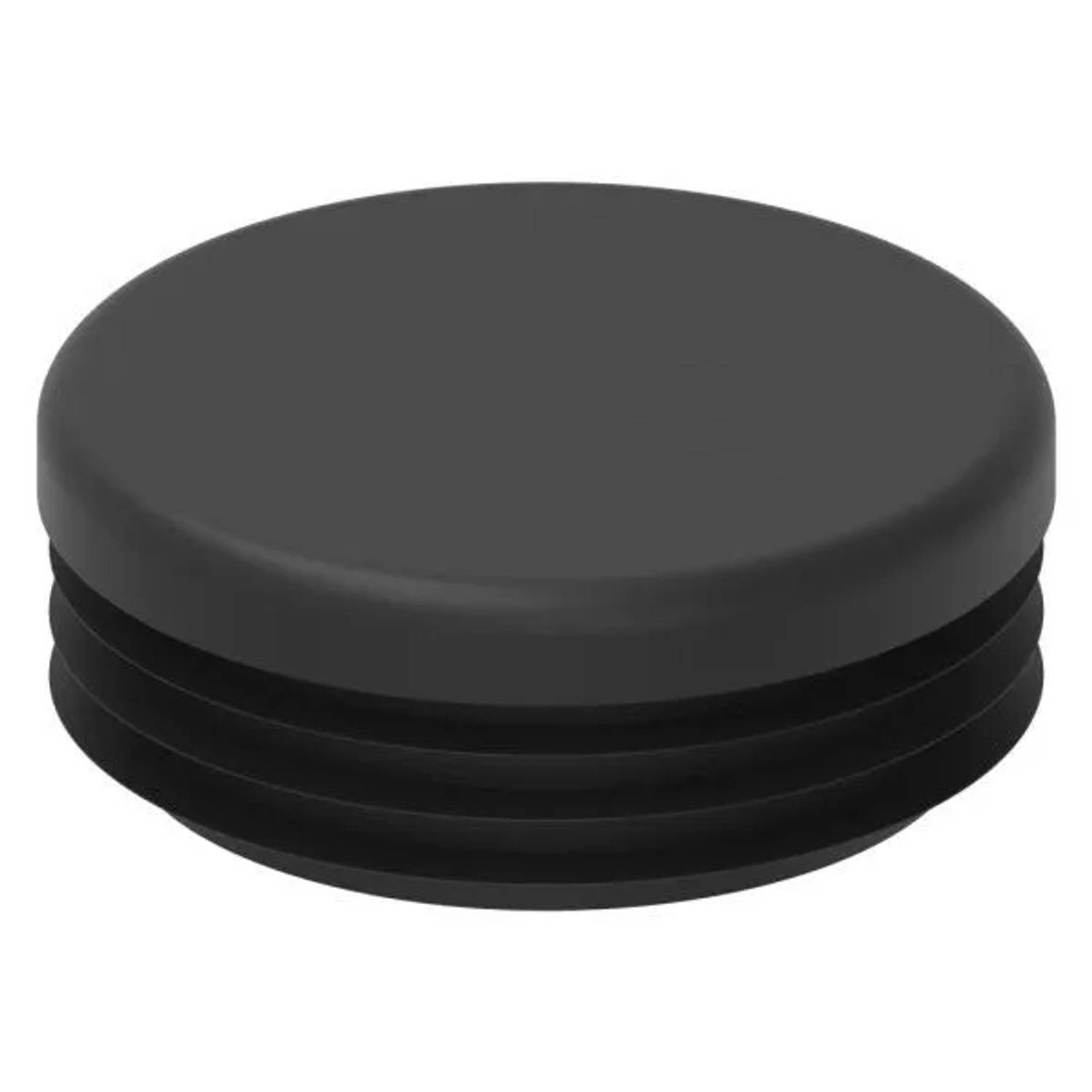 FeNau Einsteckkappe Kunststoff Für Rohr Ø 42,4 mm Wandstärke 1,0-2,0 mm Schwarz