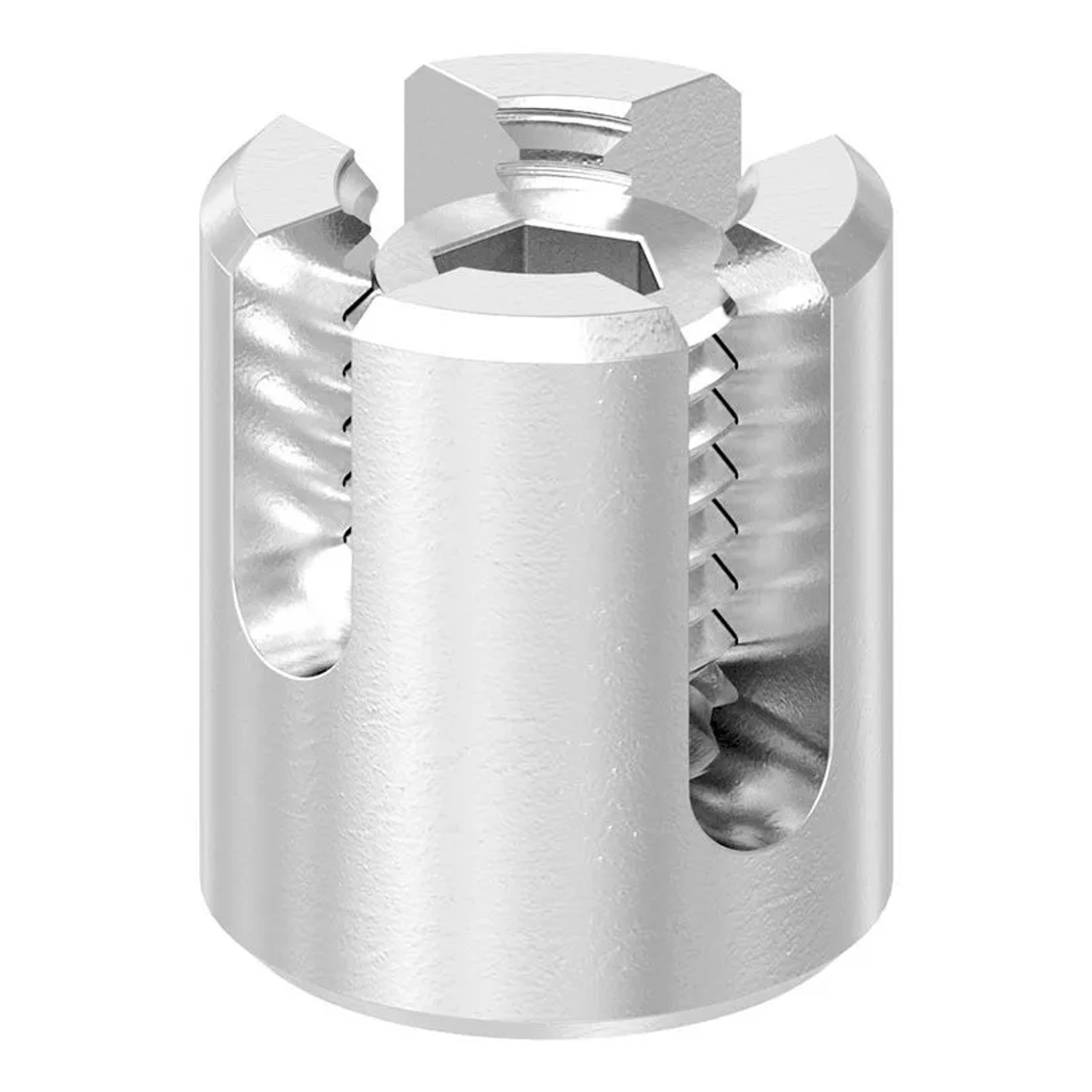 FeNau Kreuzklemme Edelstahl V4A Für Seil Ø 5 mm Außenbereich
