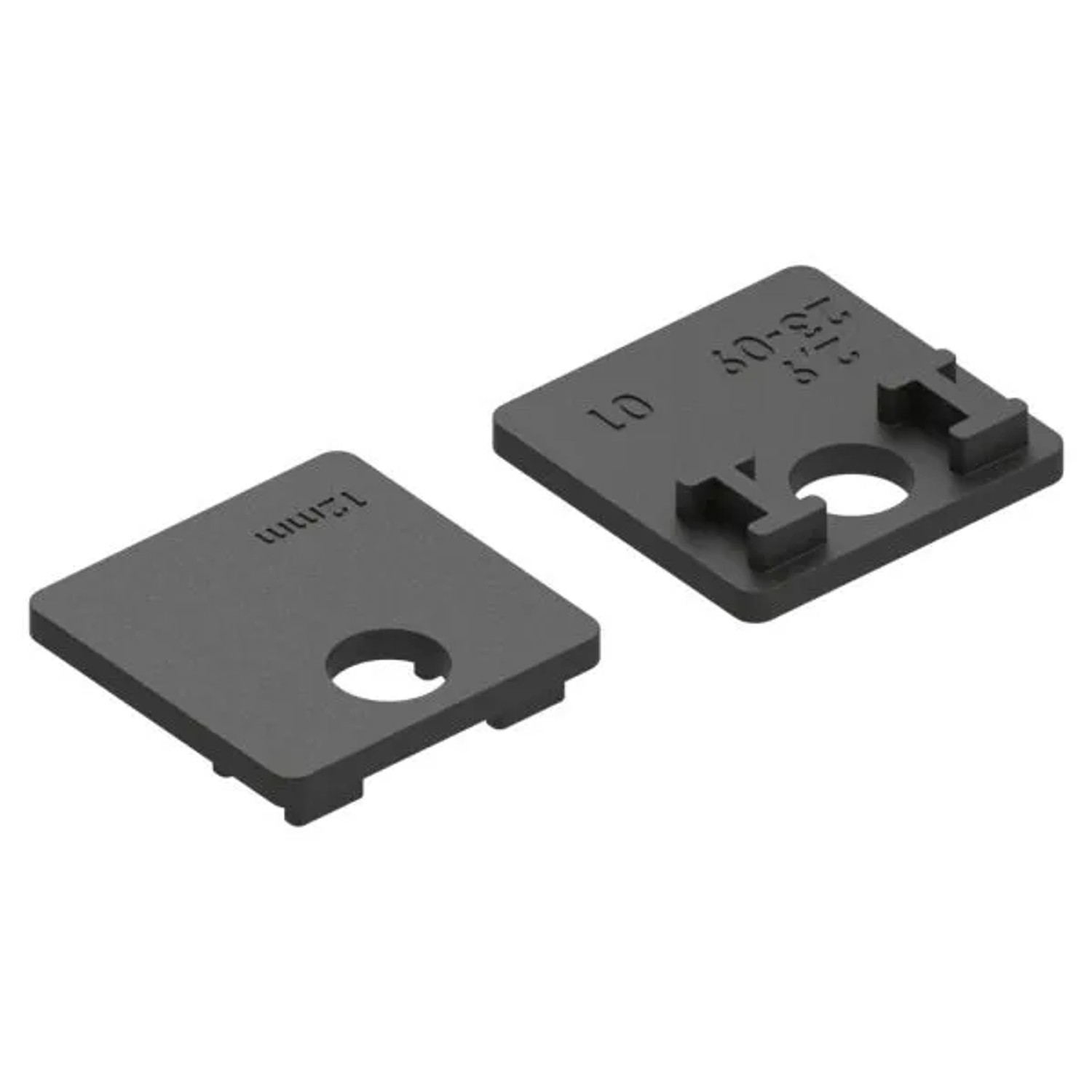 FeNau Gummieinlage Gummi Für Glas 12,0 mm Passend Für Glasklemme Modell 36