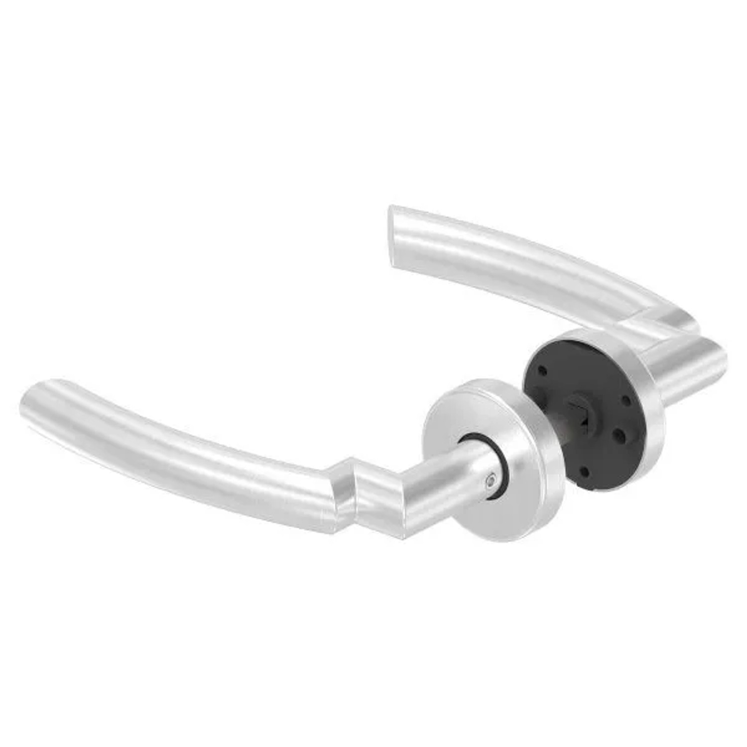 FeNau Türdrücker-Paar V2A Edelstahl 8 mm Drückerstift Drehbar
