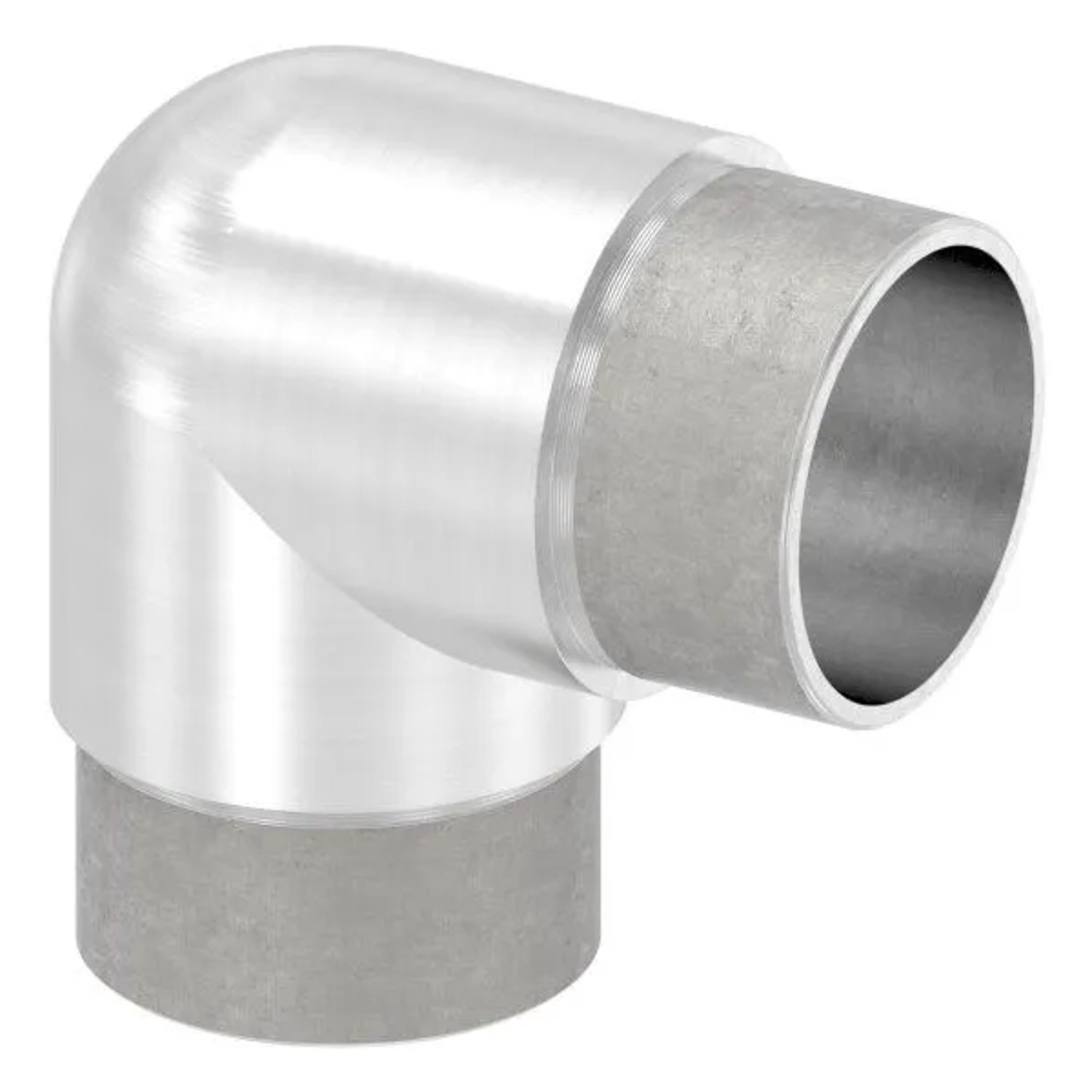 FeNau Rohrbogen V2A Für Rohr Ø 42,4x2,0 mm 90 Grad Eng Zum Stecken