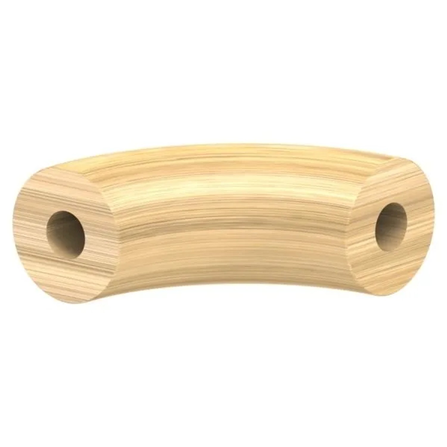 FeNau Holzhandlauf Bogen Eiche Ø 42,4 mm Geschliffen Lackiert