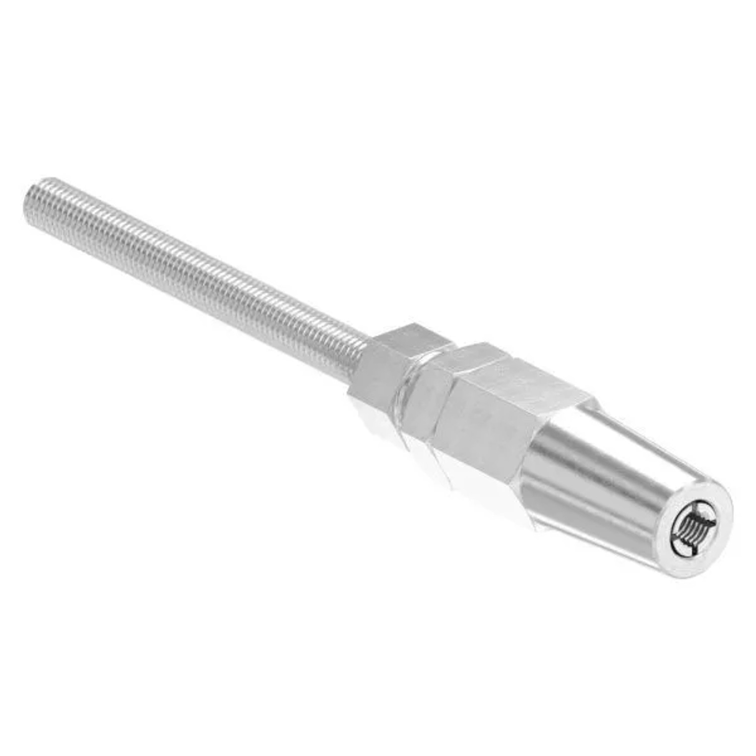 FeNau Gewindeterminal Edelstahl V4A Für Seil Ø 8 mm Gewinde M10 Zur Selbstmontage