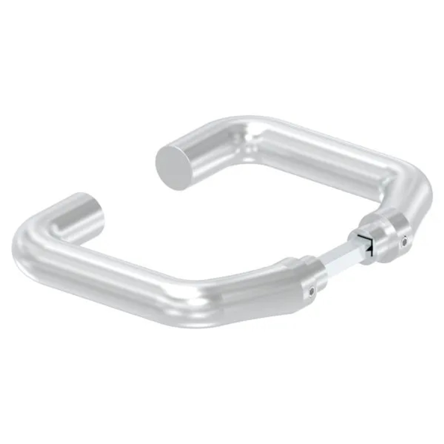 FeNau Türdrücker-Paar Aluminium Drückerstift 8x8 mm