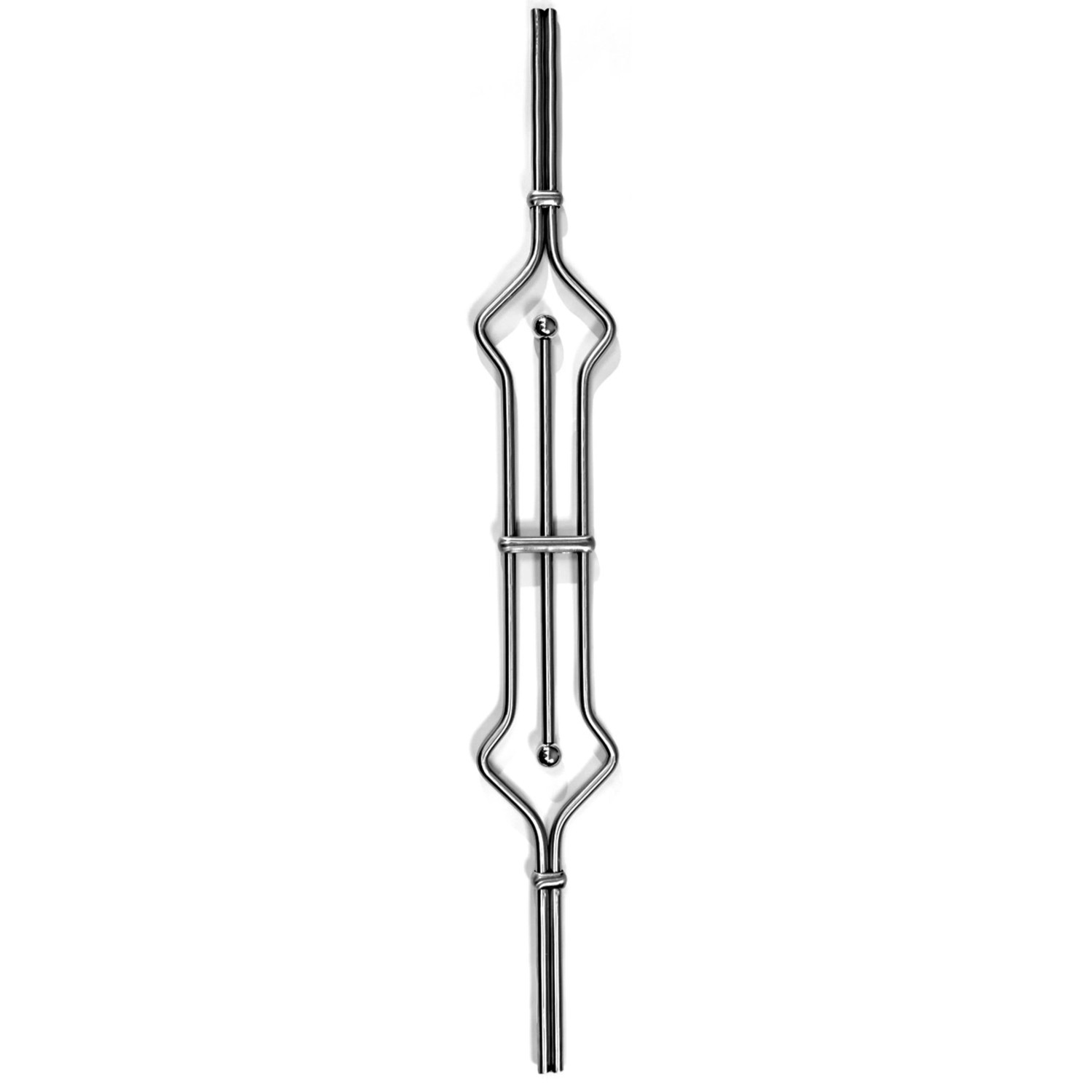 FeNau Designstab Stahl Roh Ø 12 mm H 950 mm Für Kugeln 25 mm