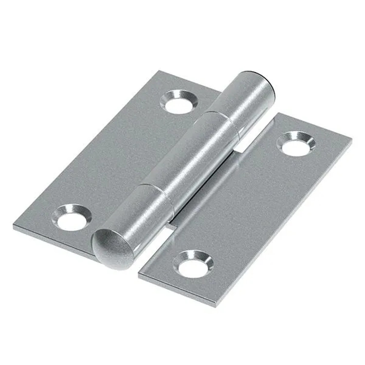 FeNau Scharnier Stahl Verzinkt 25x20mm Mit Festem Zapfen