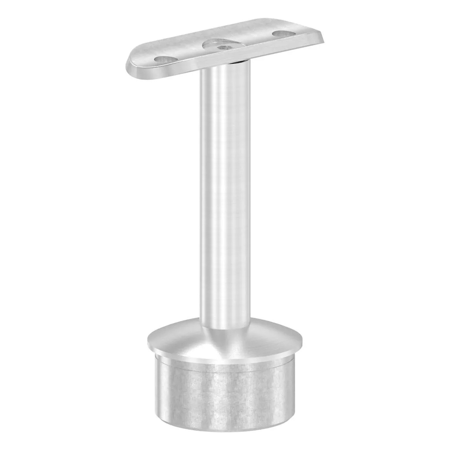 FeNau Handlaufstütze V2A Für 42,4x2,0 mm Mit Halteplatte Für Ø 42,4 mm