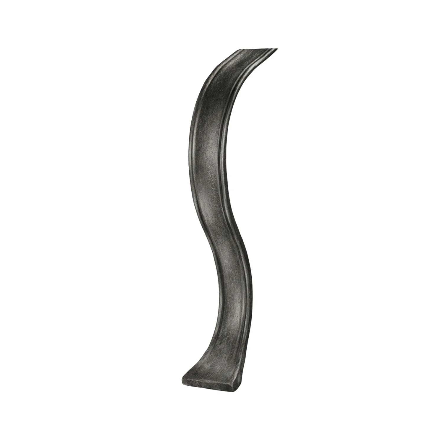 FeNau Handlaufanfänger Stahl S235JR 460 X 140 mm Geschwungen