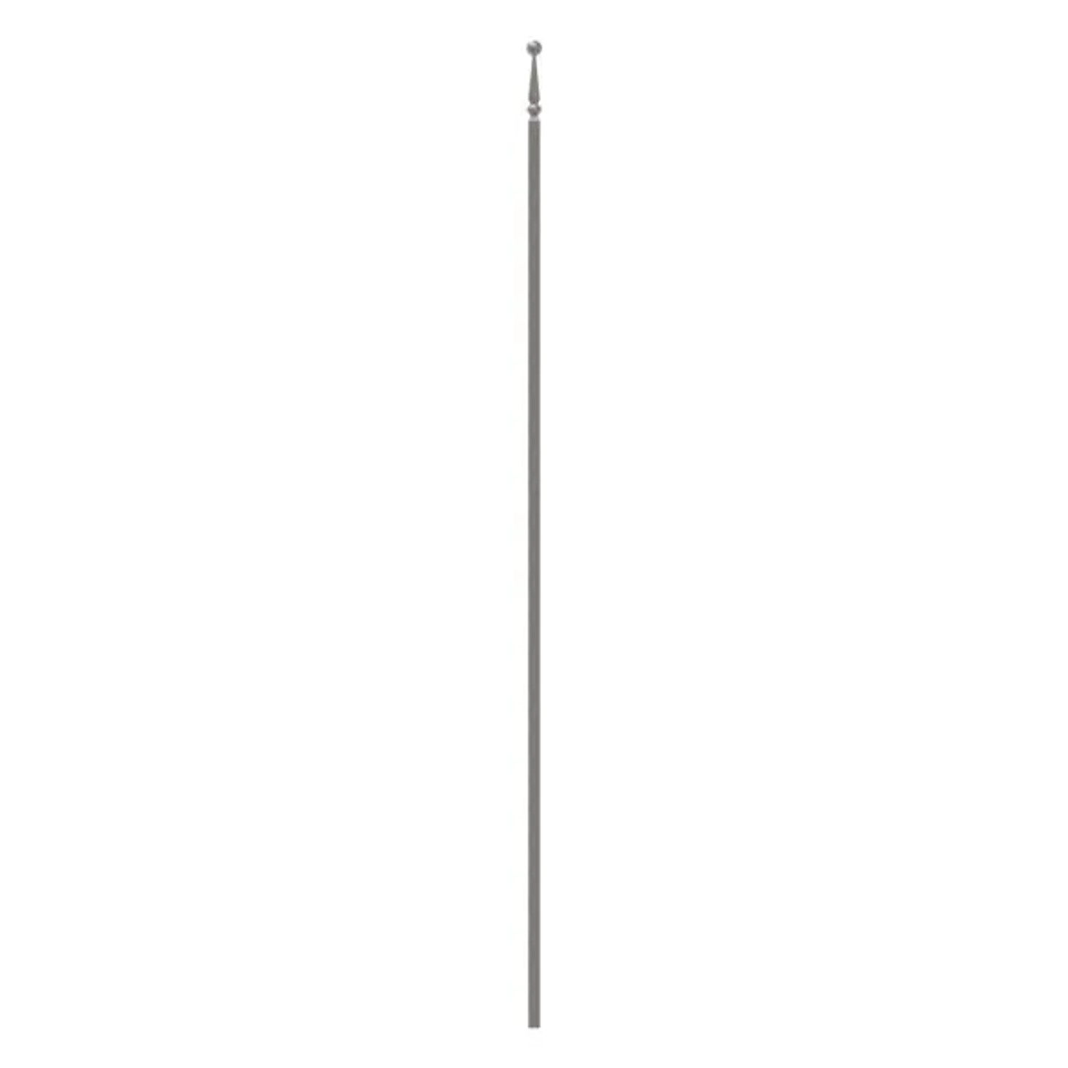 FeNau Zaunstab Stahl Roh 12 X 12 mm L = 1000 mm