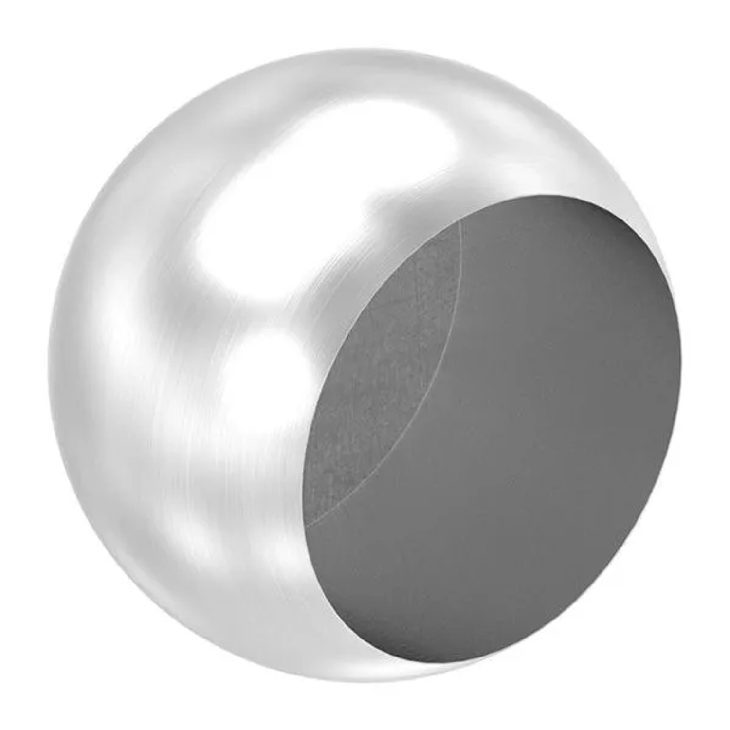 FeNau Rohrabschlußkugel V2A Vollmaterial Für Ø 42,4 mm