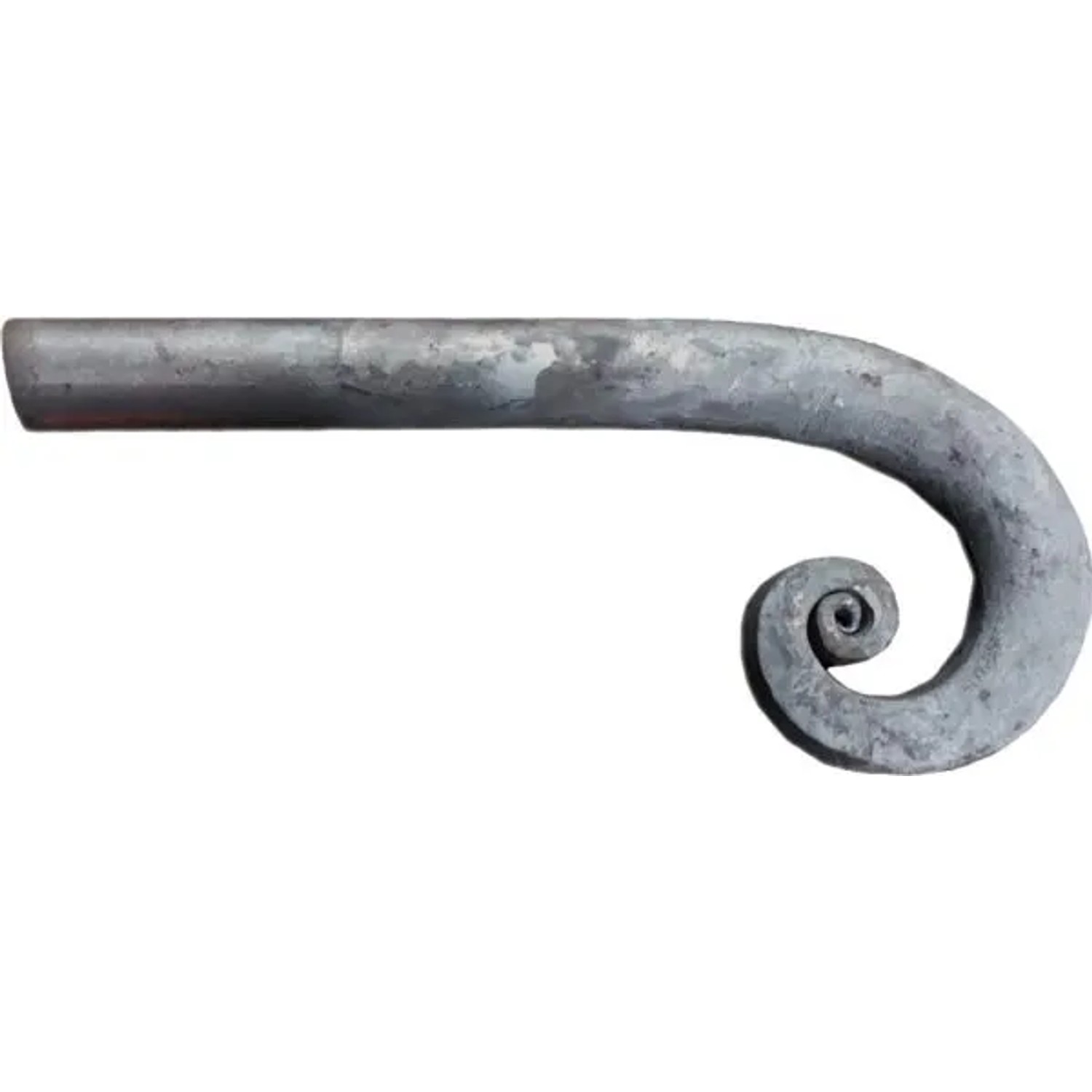 FeNau Handlaufanfänger Stahl S235JR Ø 25 mm Gerollt Ca. 250x120 mm