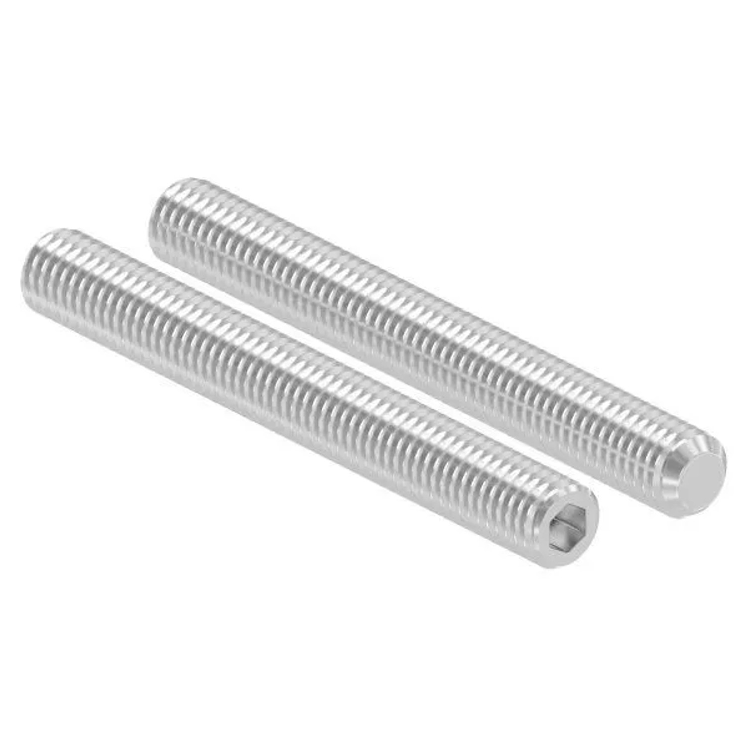 FeNau Gewindestift V2A Edelstahl M8x70 Innensechskant Kegelkuppe DIN 913