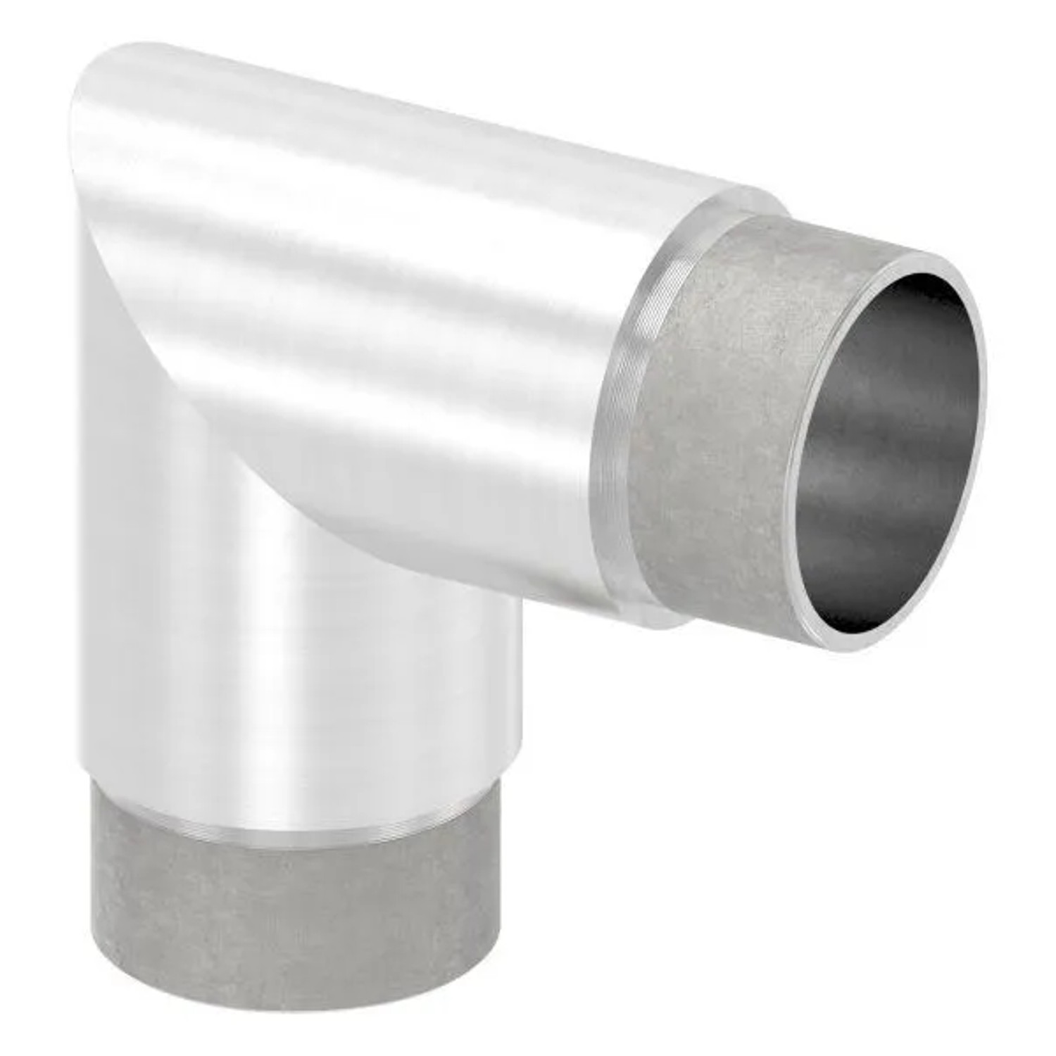 FeNau Eckbogen 90 Grad V2A Für Rohr Ø 42,4 X 2,0 mm Steck