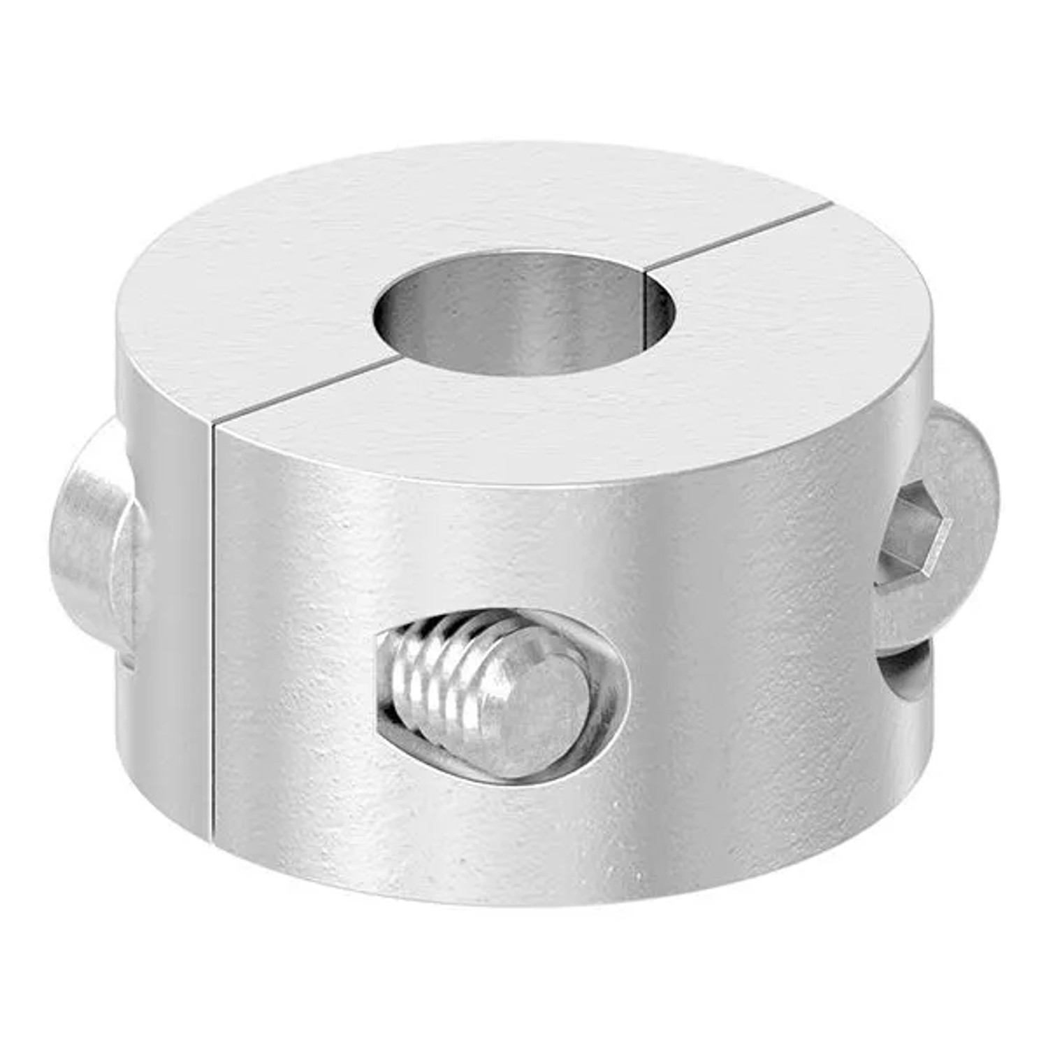 FeNau Rundklemme Edelstahl V4A Für Seil Ø 8 mm 2-Teilig