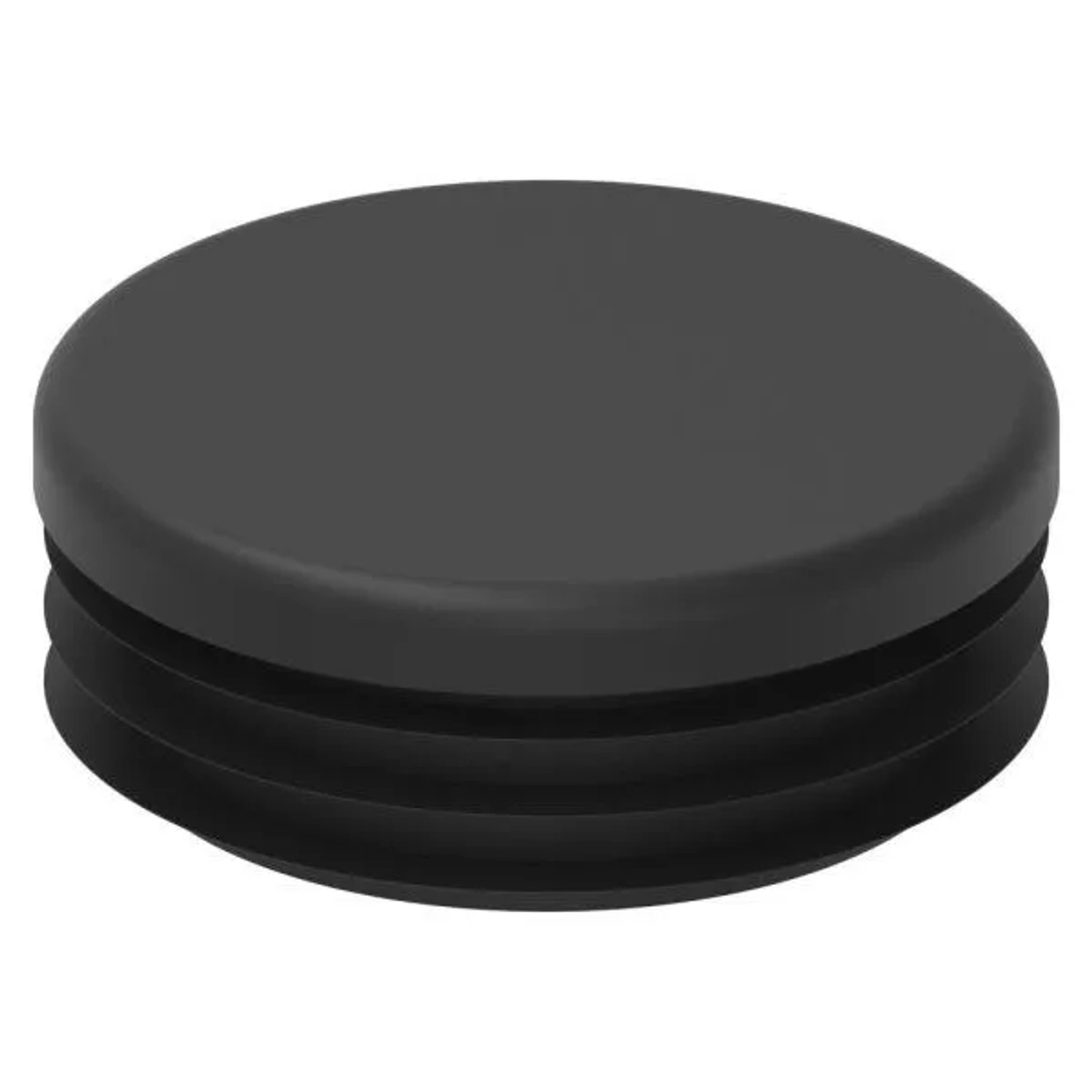 FeNau Kunststoffkappe Kunststoff Für Rundrohr Ø 48,3 mm Wandstärke 1,0-2,0 mm Schwarz