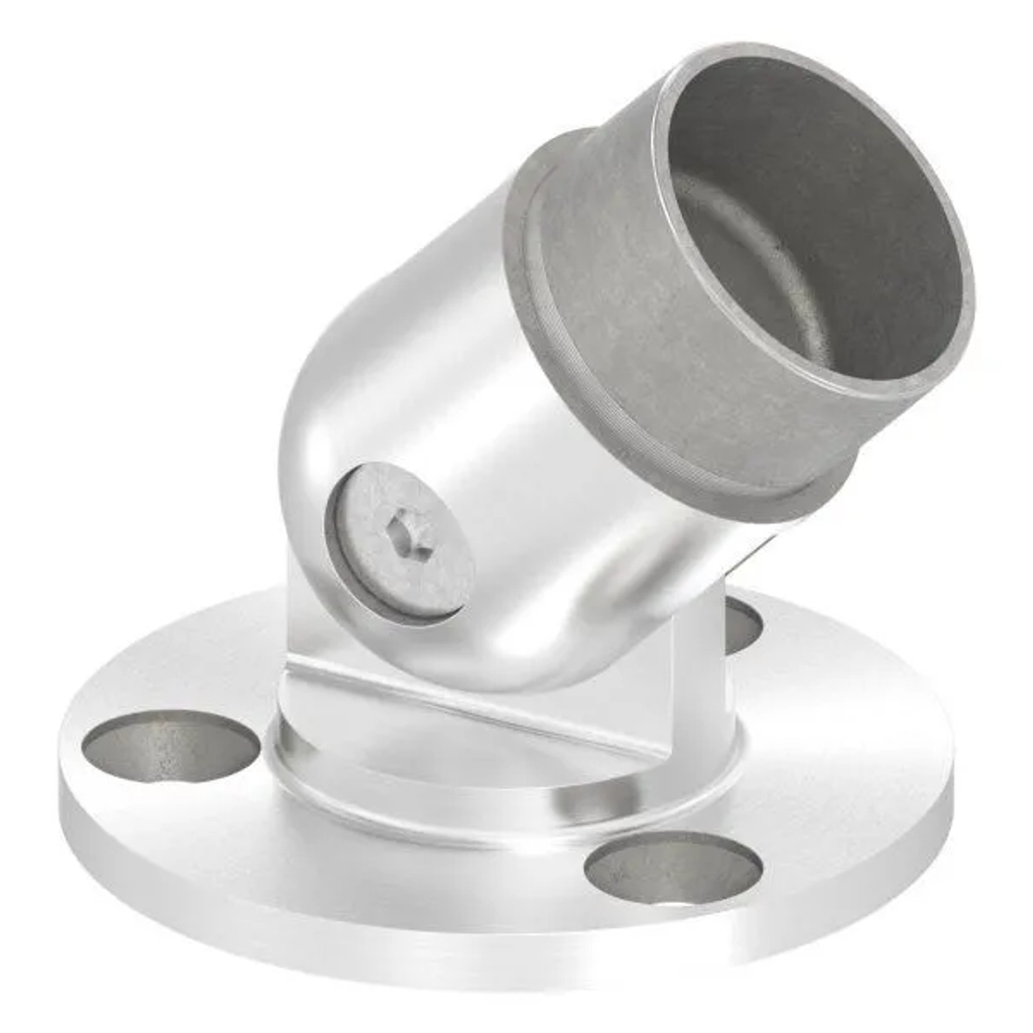 FeNau Wandhalter V4A Für Rohr Ø 42,4 mm Flexibel