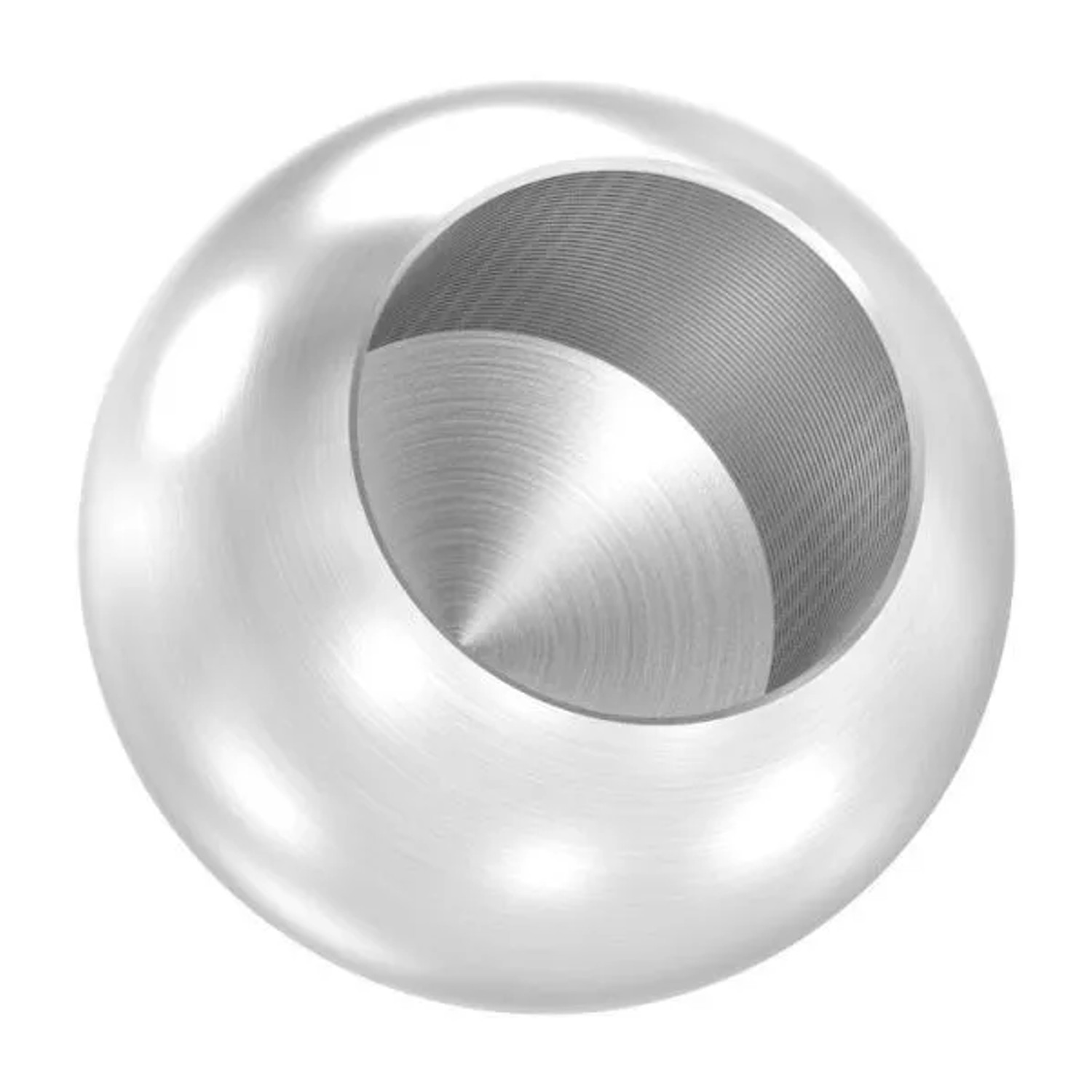 FeNau Kugel Ø 20 mm Mit Sackloch 12,2 mm V4A Vollmaterial