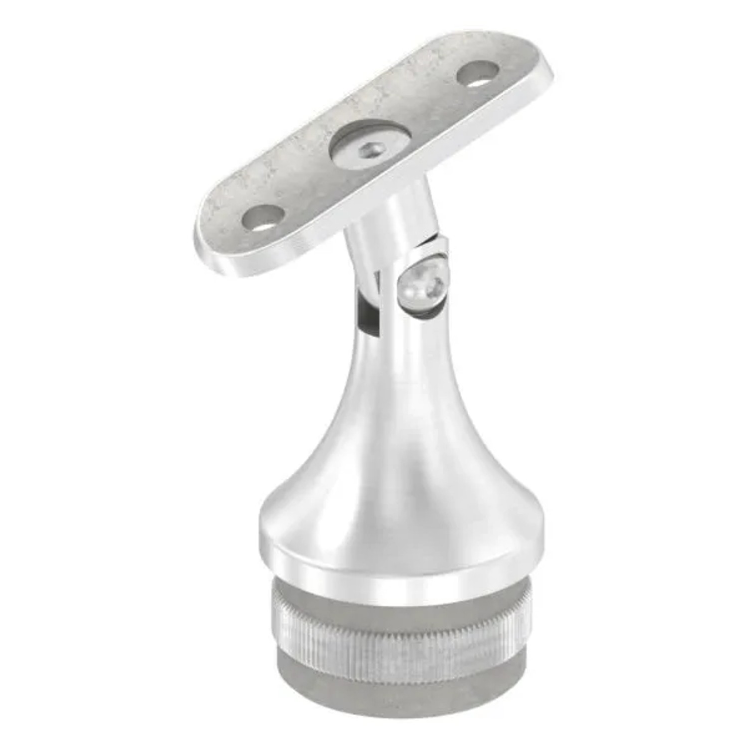 FeNau Stütze Mit Gelenk Und Halteplatte Für Rundrohr Ø 42,4 mm V2A