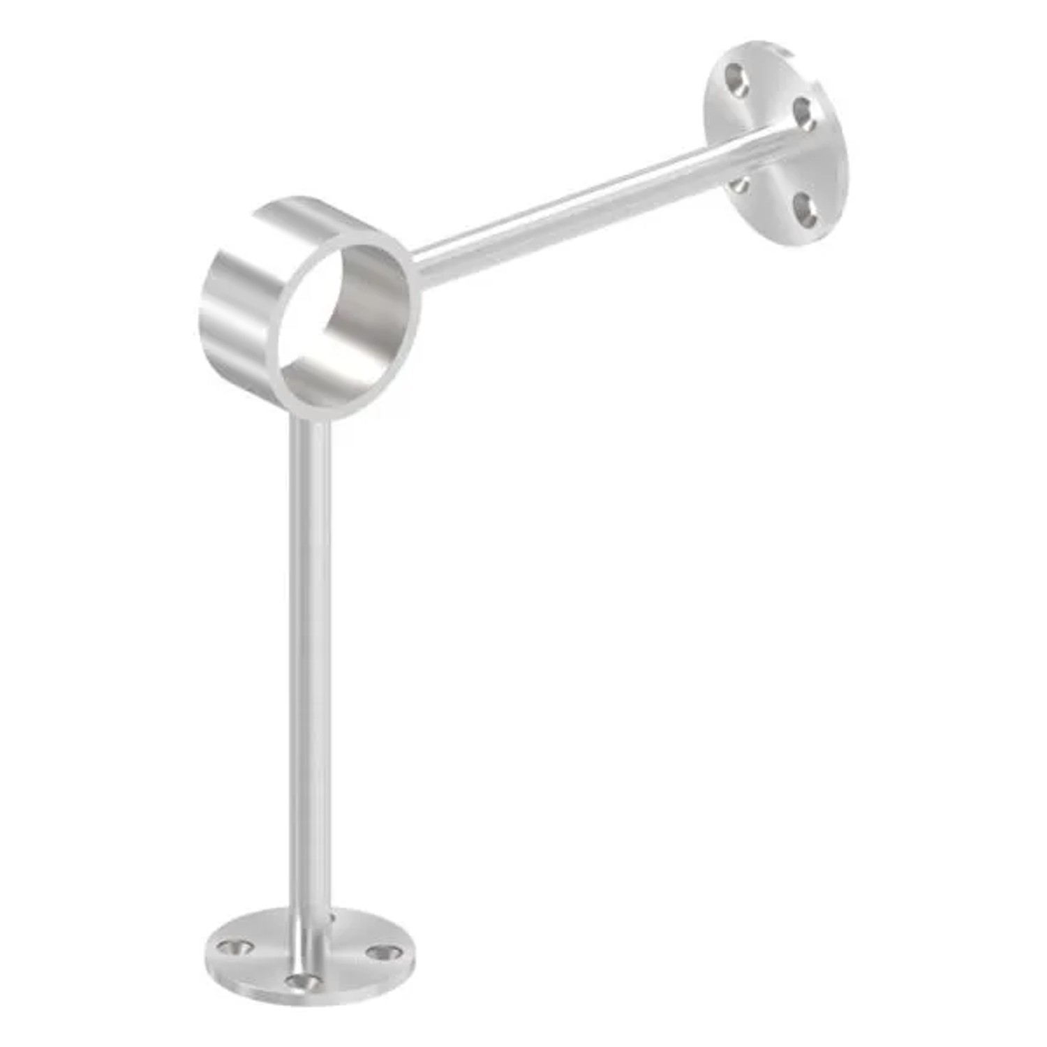 FeNau Fußlaufstütze Für Ø 48,3 mm V2A