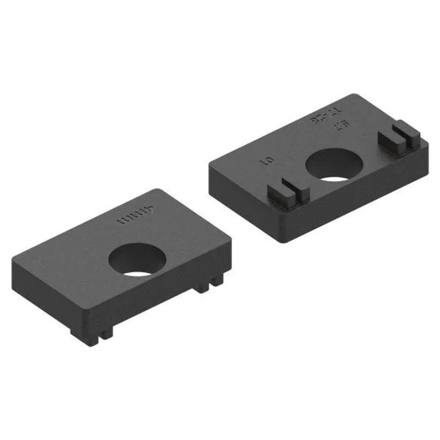 FeNau Gummieinlage Für Glasklemme Gummi Für Glas 4,0 mm 1 Paar