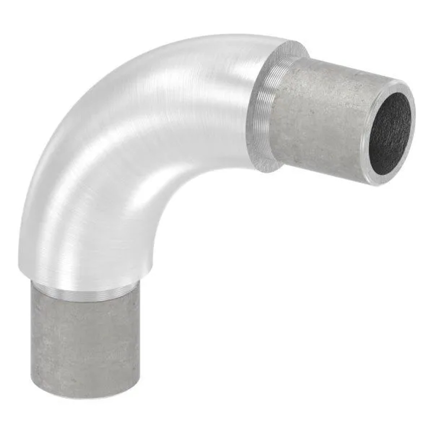 FeNau Rohrbogen 90 Grad V2A Für Rohr Ø 21,3 X 2,0 mm