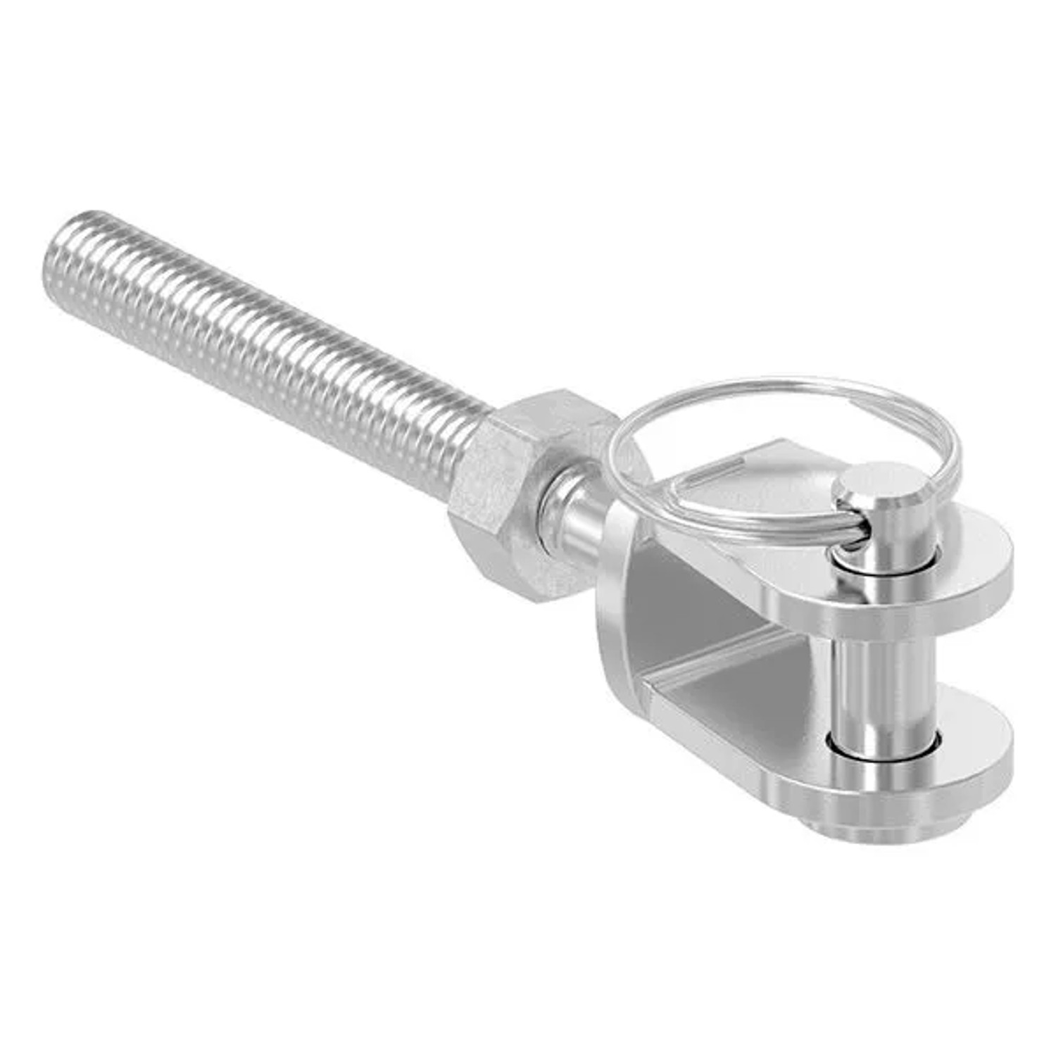 FeNau Gabelterminal Edelstahl V4A M6 Links