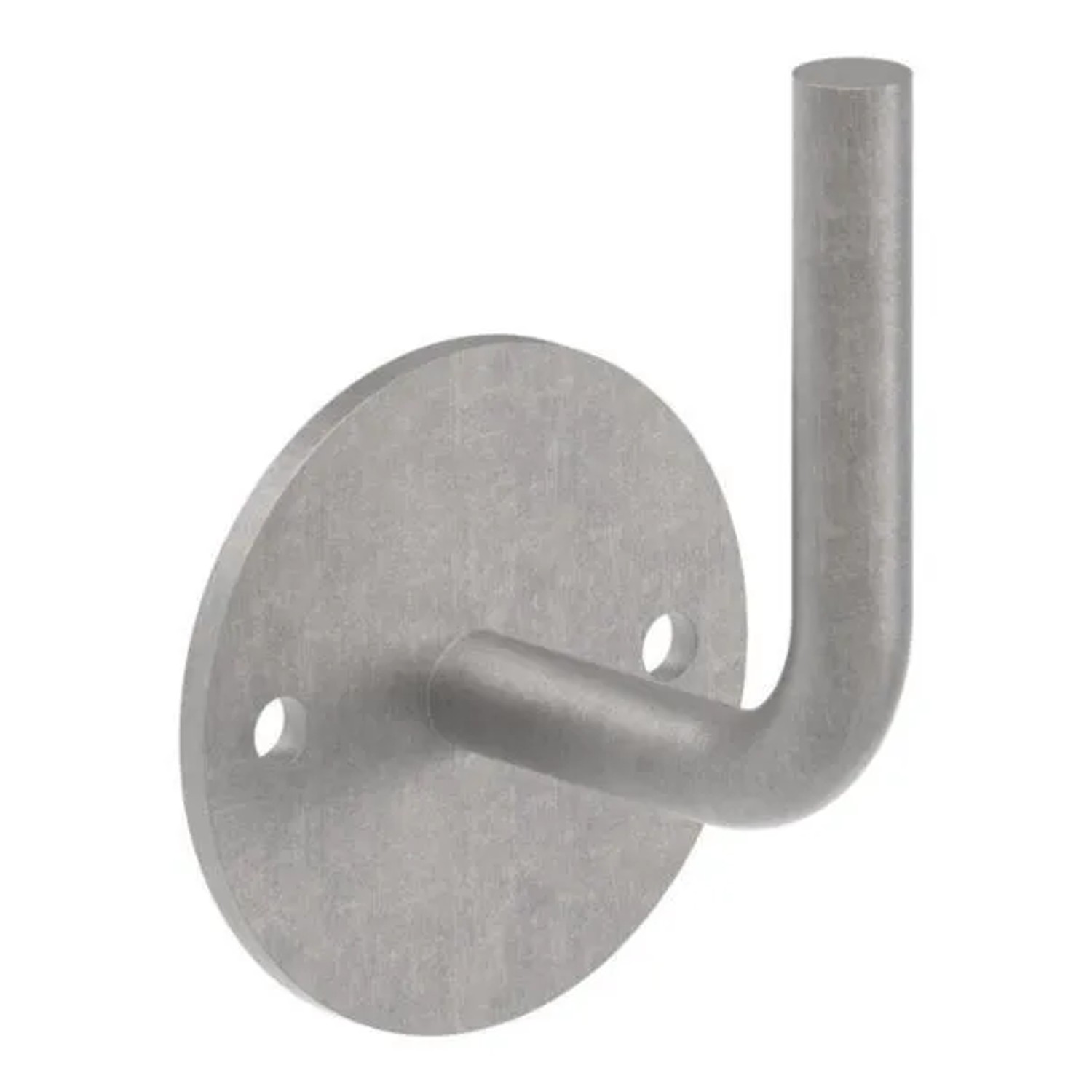FeNau Handlaufträger Stahl Roh Ronde Ø 70x4 mm Bügel Ø 12 mm Wandabstand 62 mm Zum Anschweißen