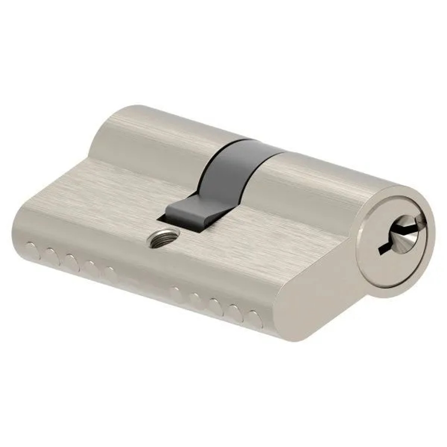 FeNau Zylinder Edelstahloptik 60 mm Mit 3 Schlüssel
