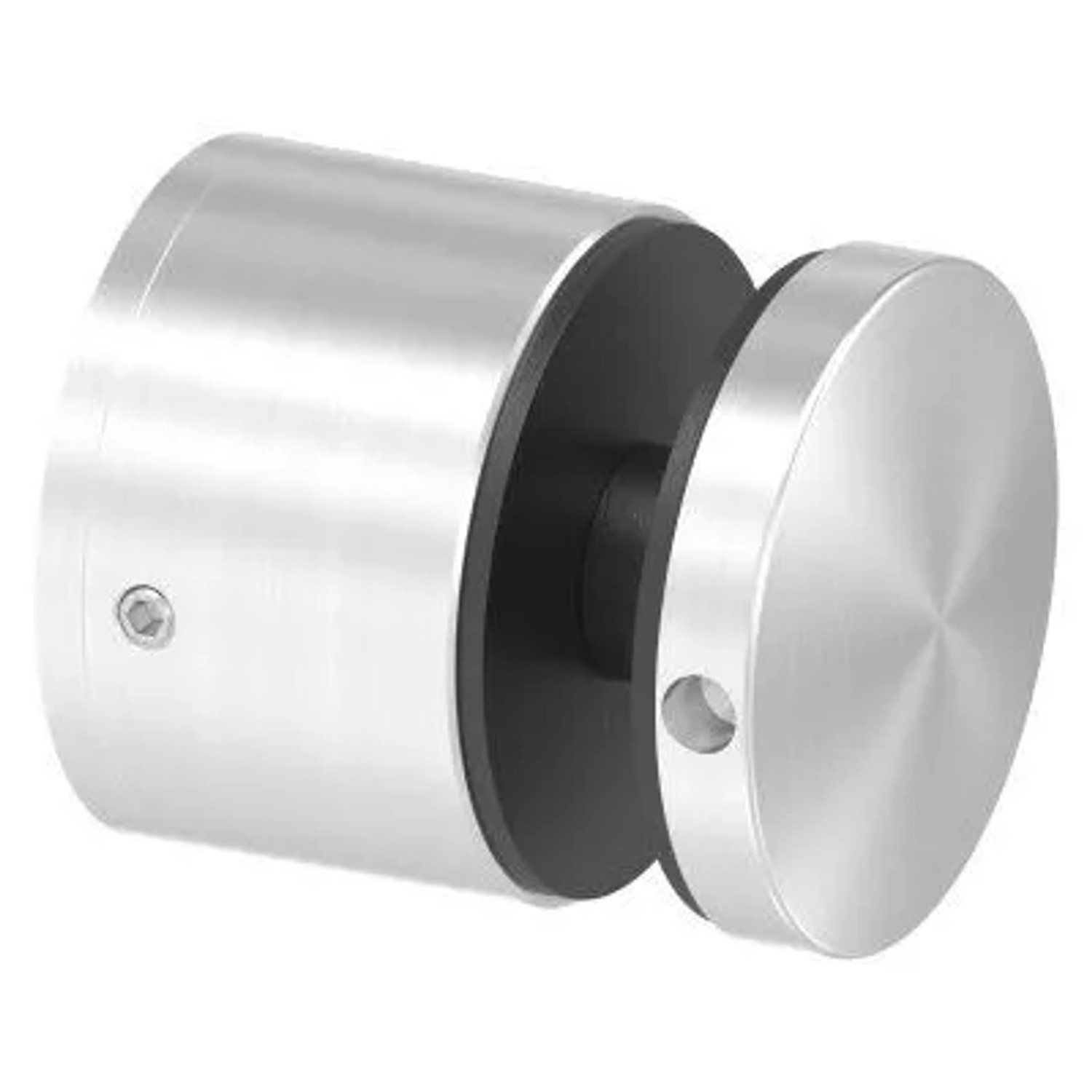 FeNau Glaspunkthalter Edelstahl V2A Ø 52 mm Für Glas 12,0-25,52 mm Verstellbar