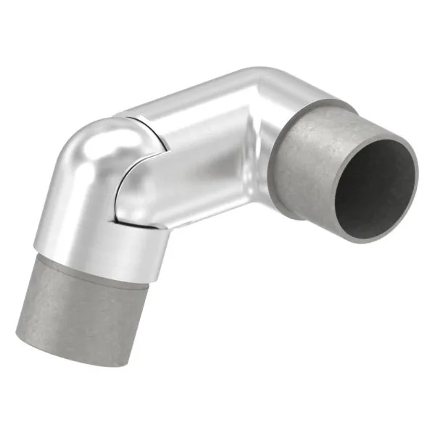 FeNau Gelenkstück V2A Für Rohr Ø 42,4 X 2,0 mm Links Geschliffen K240