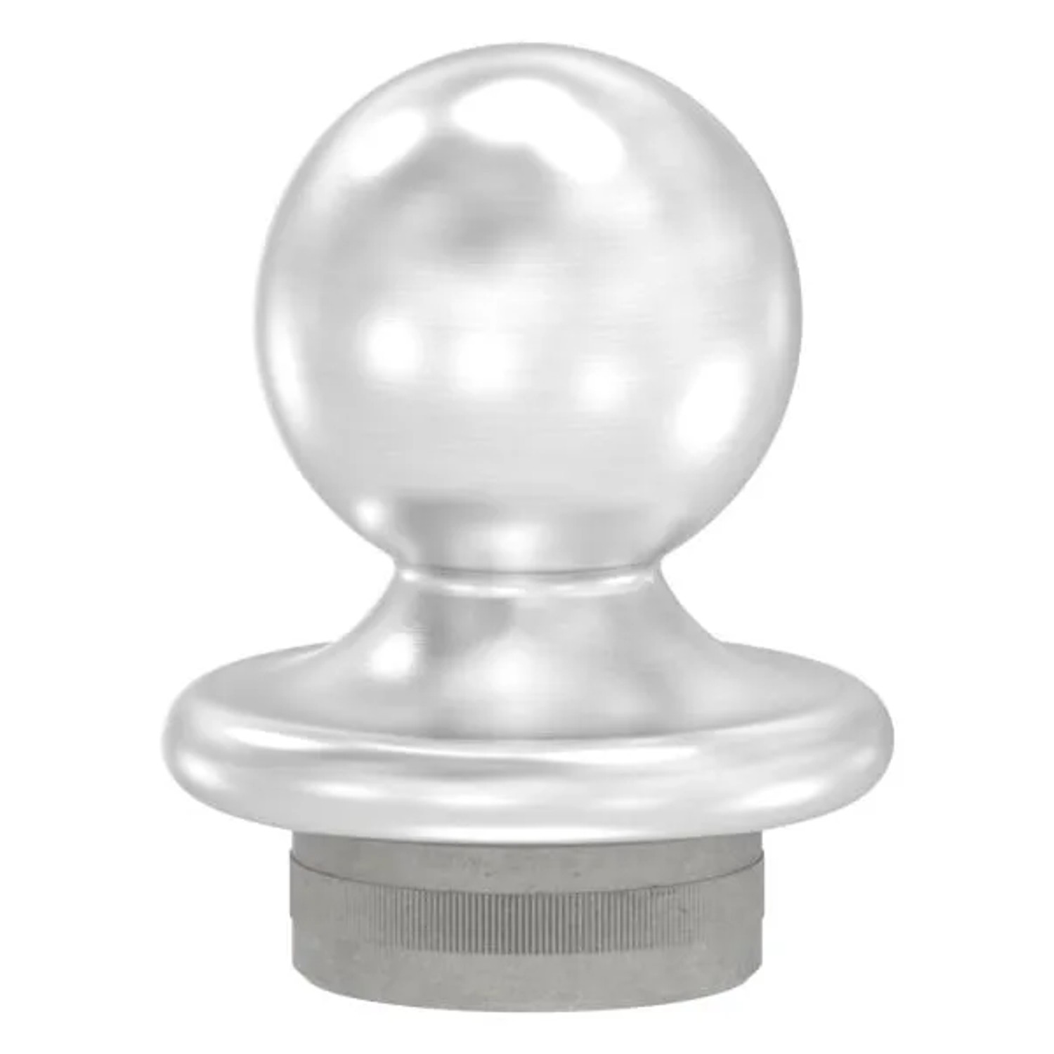 FeNau Kugelrohrknopf V2A Für Ø 42,4x2,0 mm