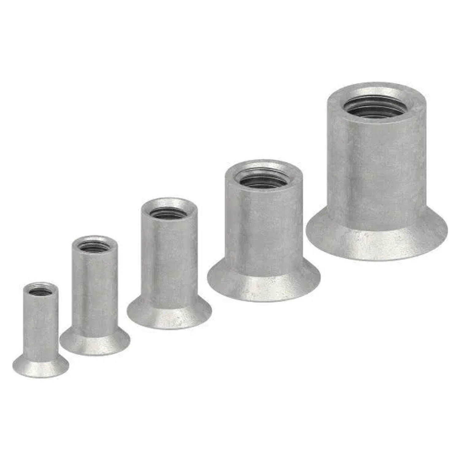 FeNau Hülsenmutter Edelstahl V2A M6x16 Senkkopf ISK