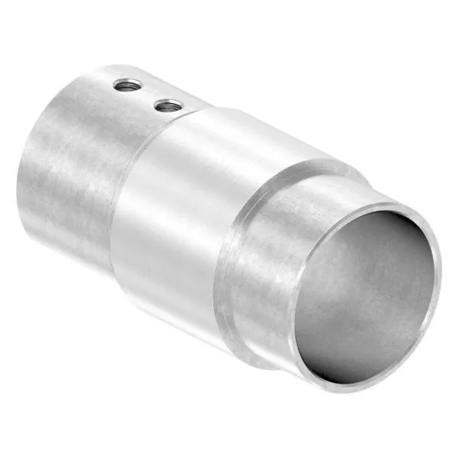 FeNau Rohrverbinder Edelstahl V4A Für Nutrohr Ø 42,4x1,5 mm Auf Rohr Ø 42,4x2,0 mm